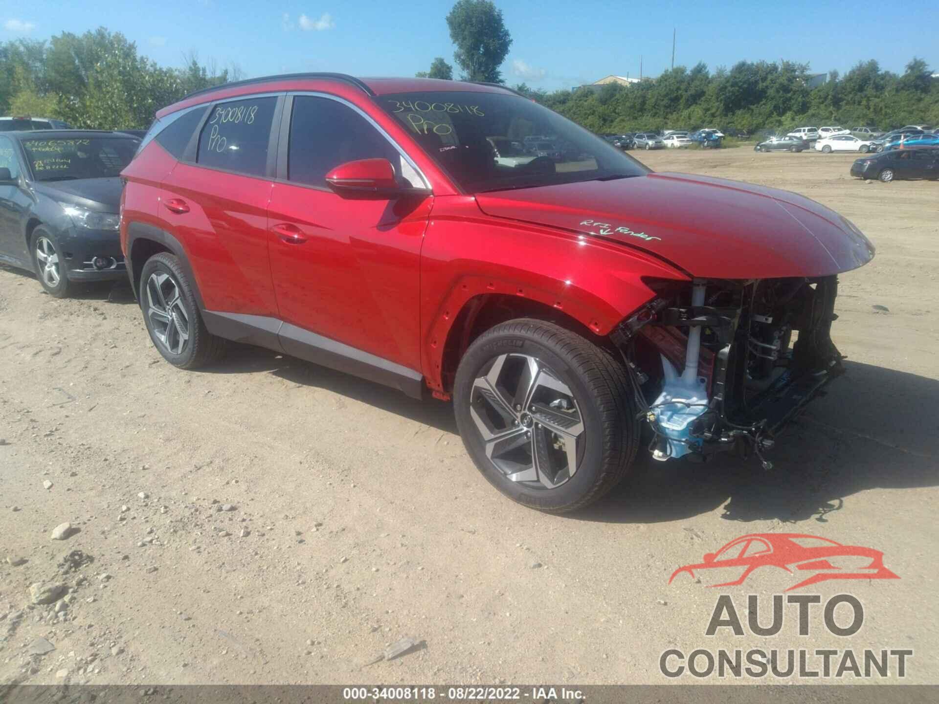 HYUNDAI TUCSON 2022 - 5NMJCCAE3NH088881