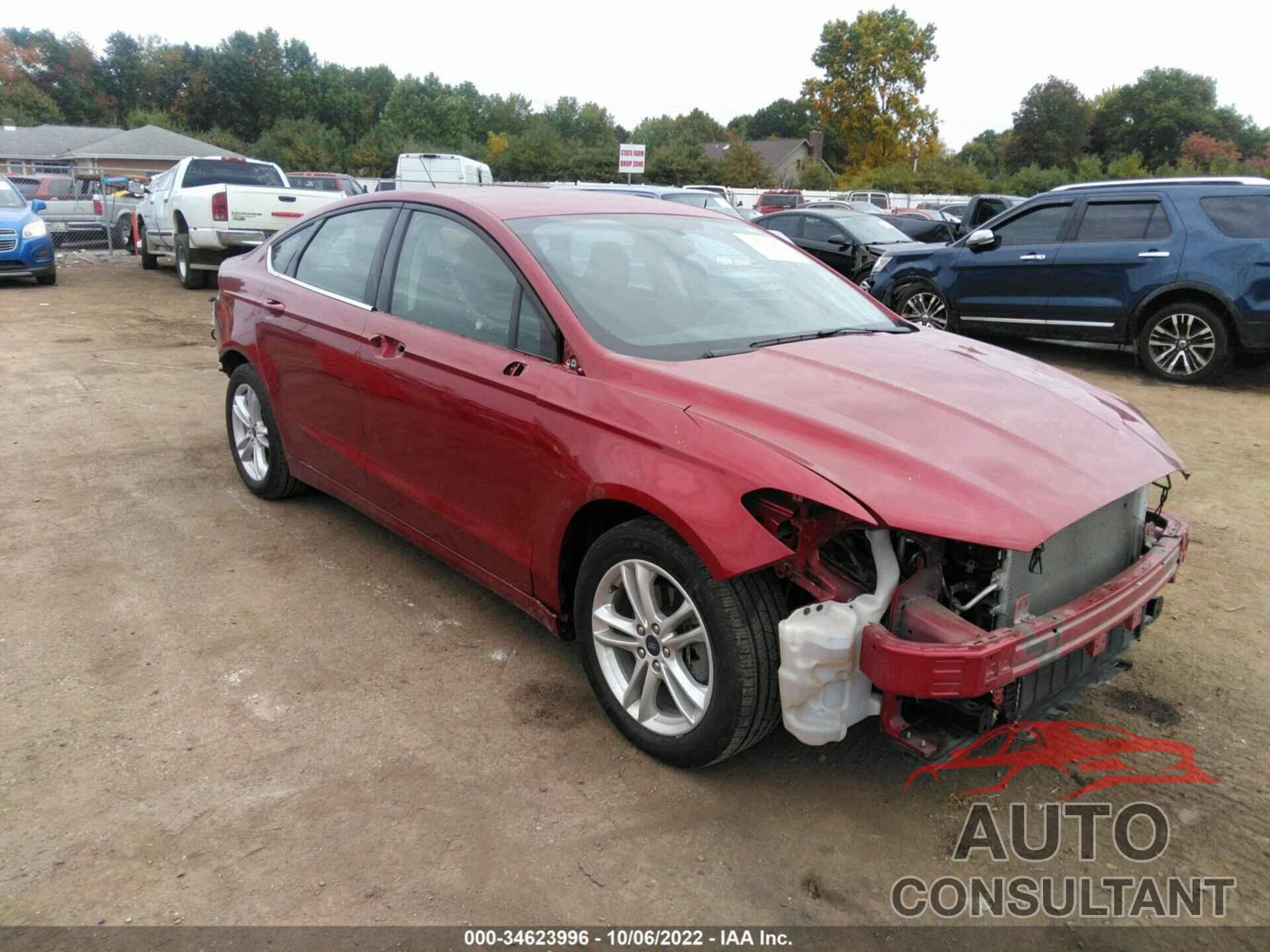 FORD FUSION 2018 - 3FA6P0HD8JR266287