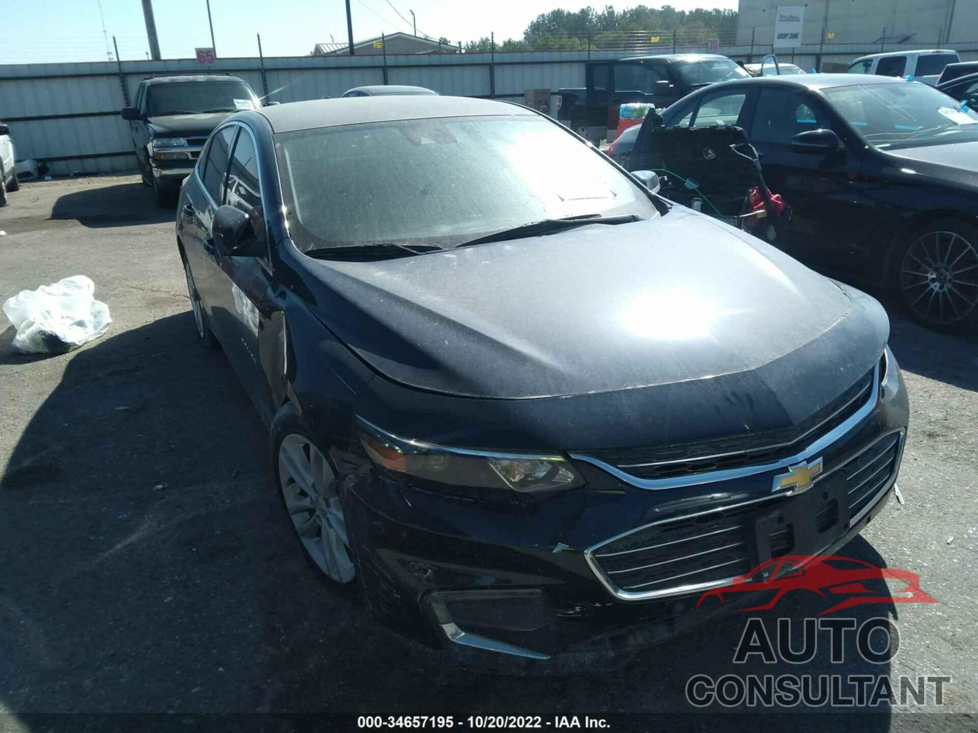 CHEVROLET MALIBU 2016 - 1G1ZE5ST7GF330778