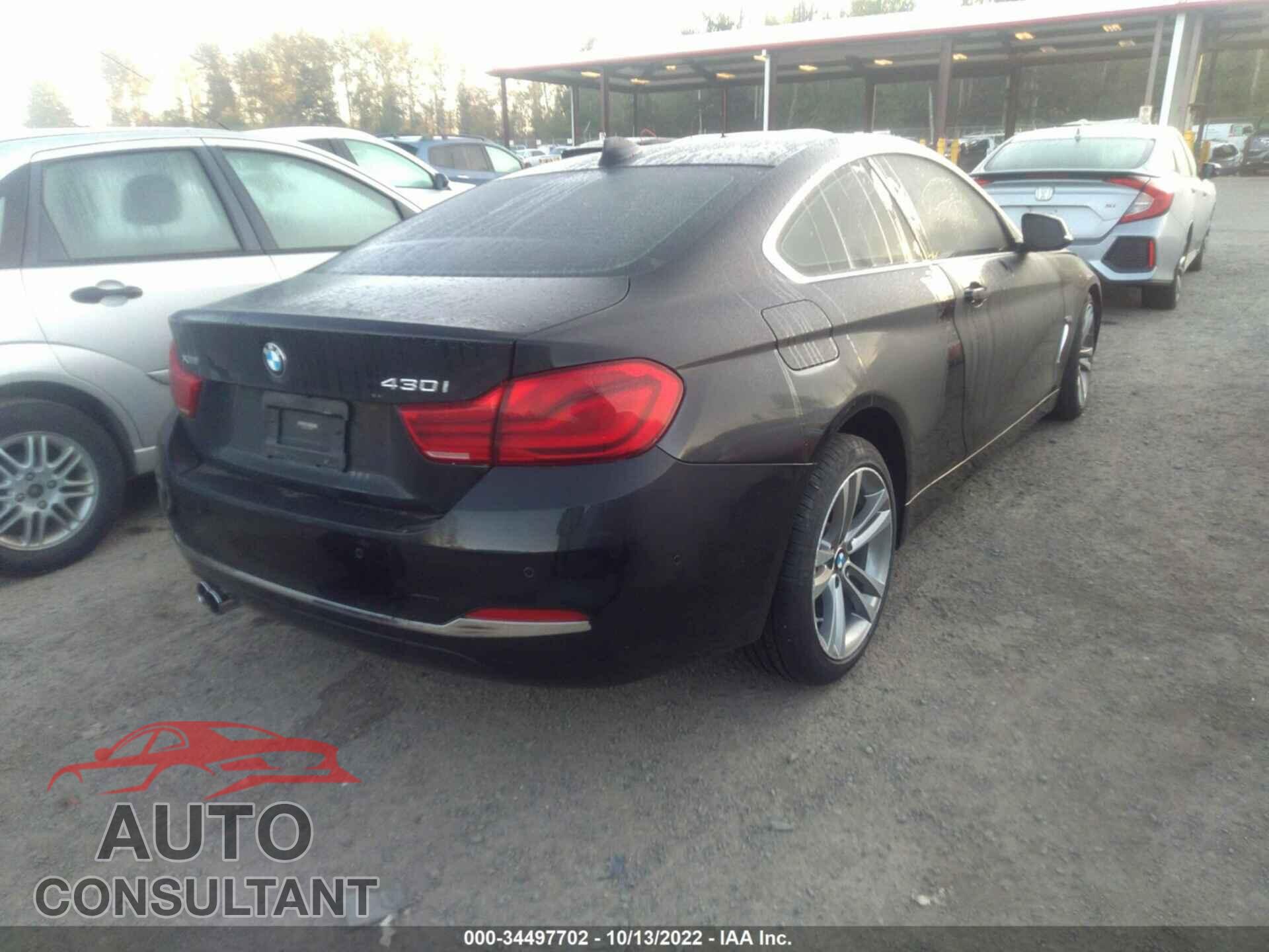 BMW 4 SERIES 2018 - WBA4W5C50JAA49666