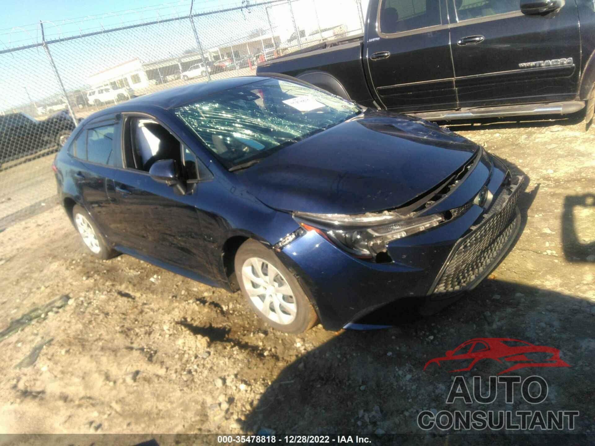 TOYOTA COROLLA 2021 - JTDEPMAE7MJ124785