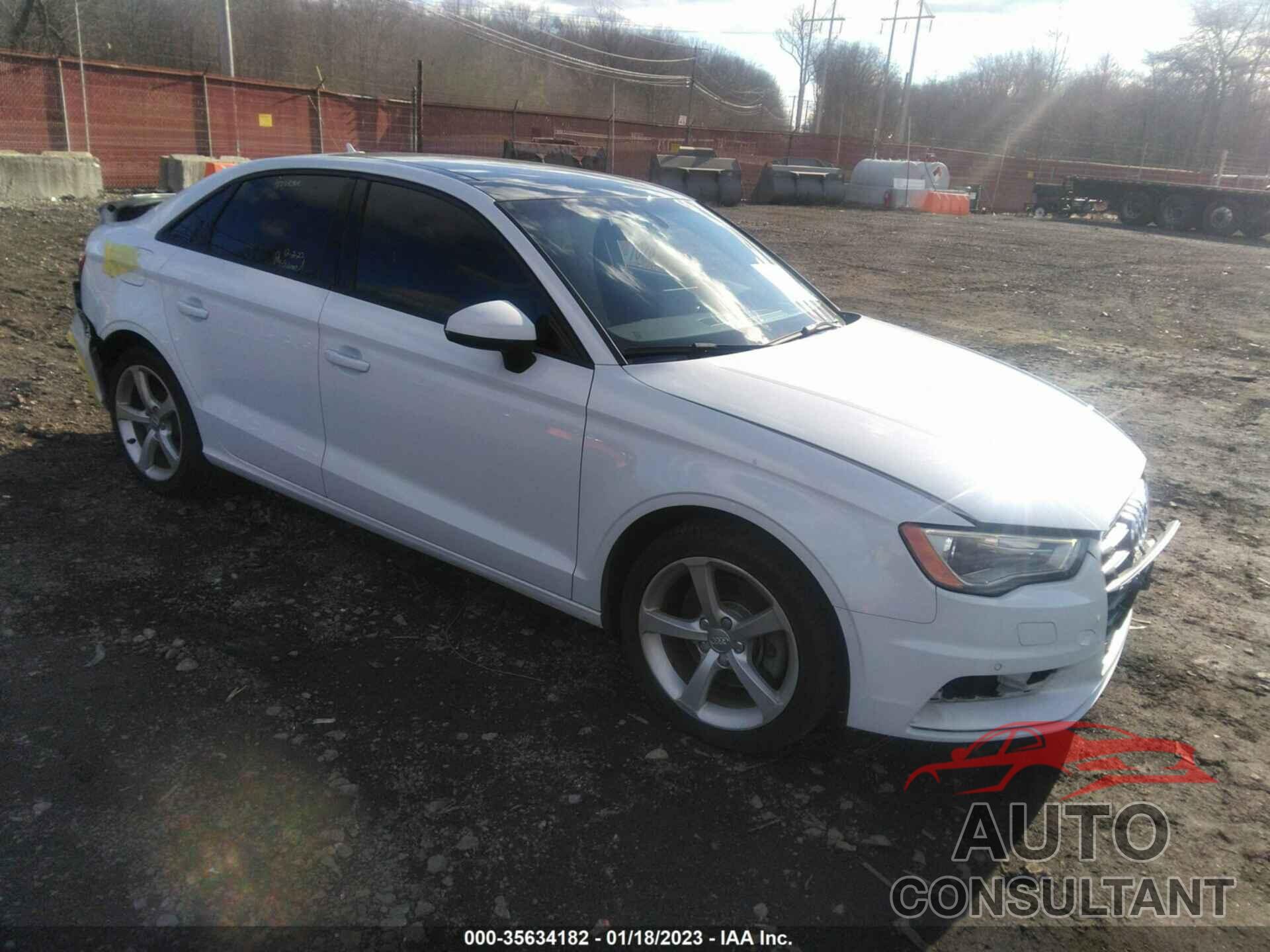 AUDI A3 2016 - WAUA7GFF3G1035492