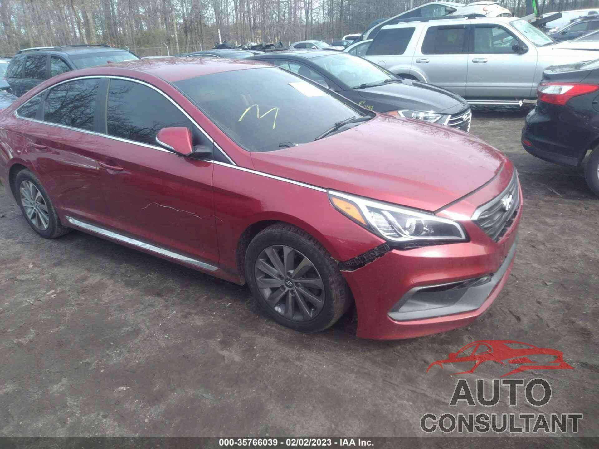 HYUNDAI SONATA 2016 - 5NPE34AF5GH279689