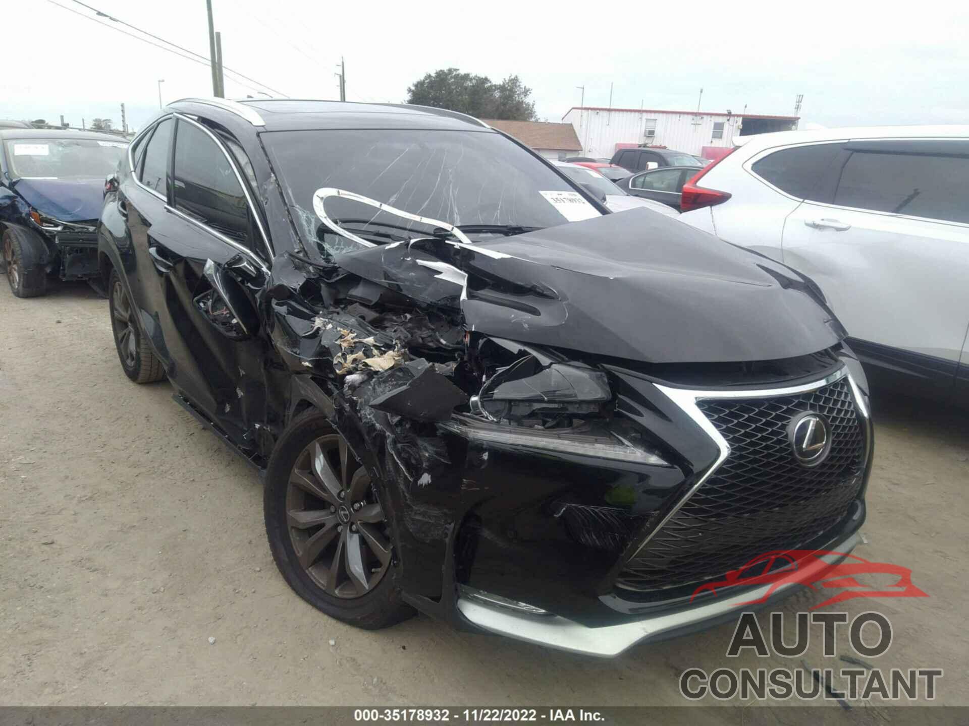 LEXUS NX 200T 2016 - JTJYARBZ8G2046932