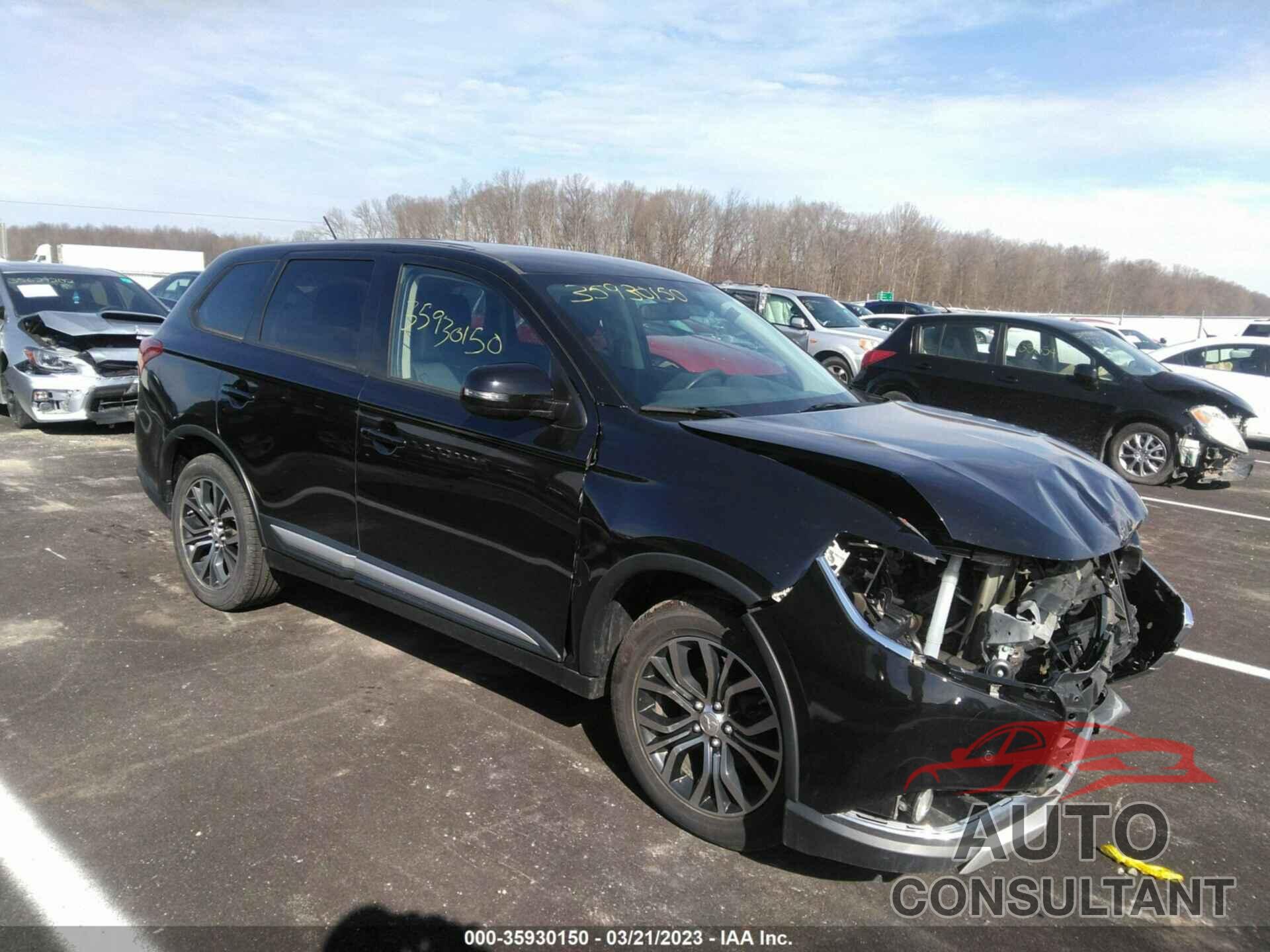 MITSUBISHI OUTLANDER 2016 - JA4AD3A34GZ054310