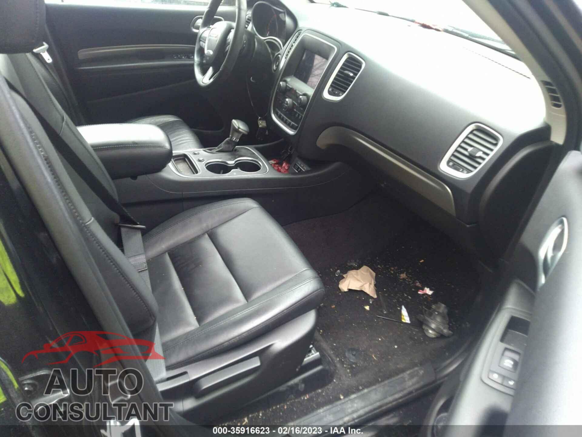 DODGE DURANGO 2019 - 1C4RDJAG3KC534317
