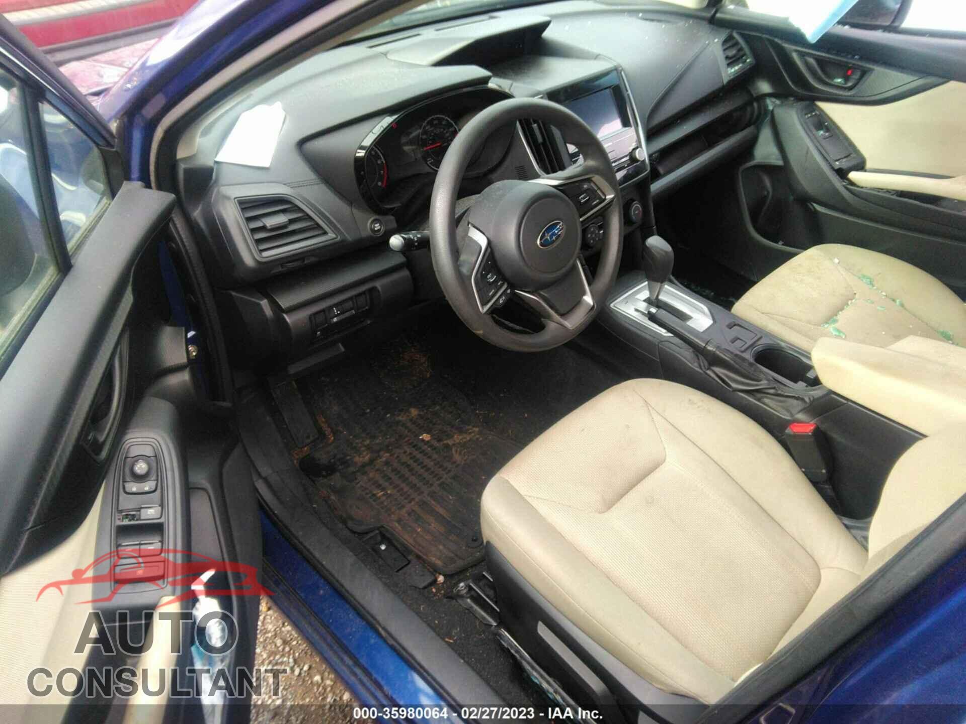 SUBARU IMPREZA 2017 - 4S3GTAA66H3710027