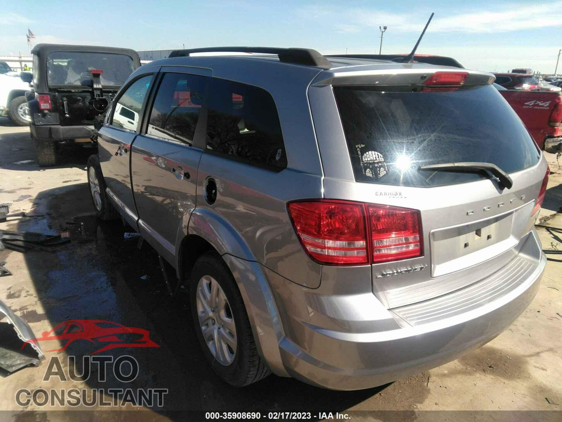 DODGE JOURNEY 2017 - 3C4PDCAB4HT569193