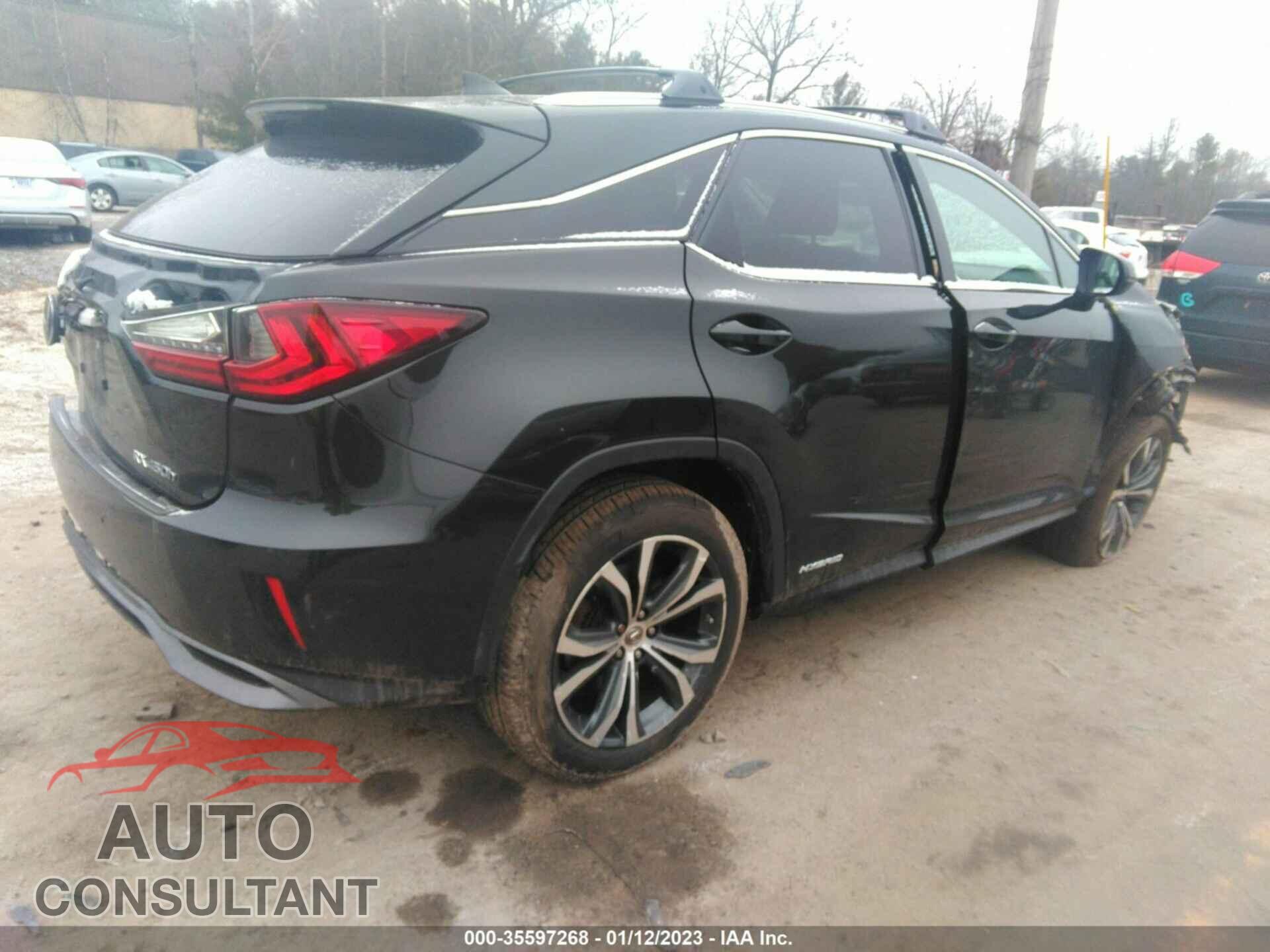 LEXUS RX 2017 - 2T2BGMCA6HC011209