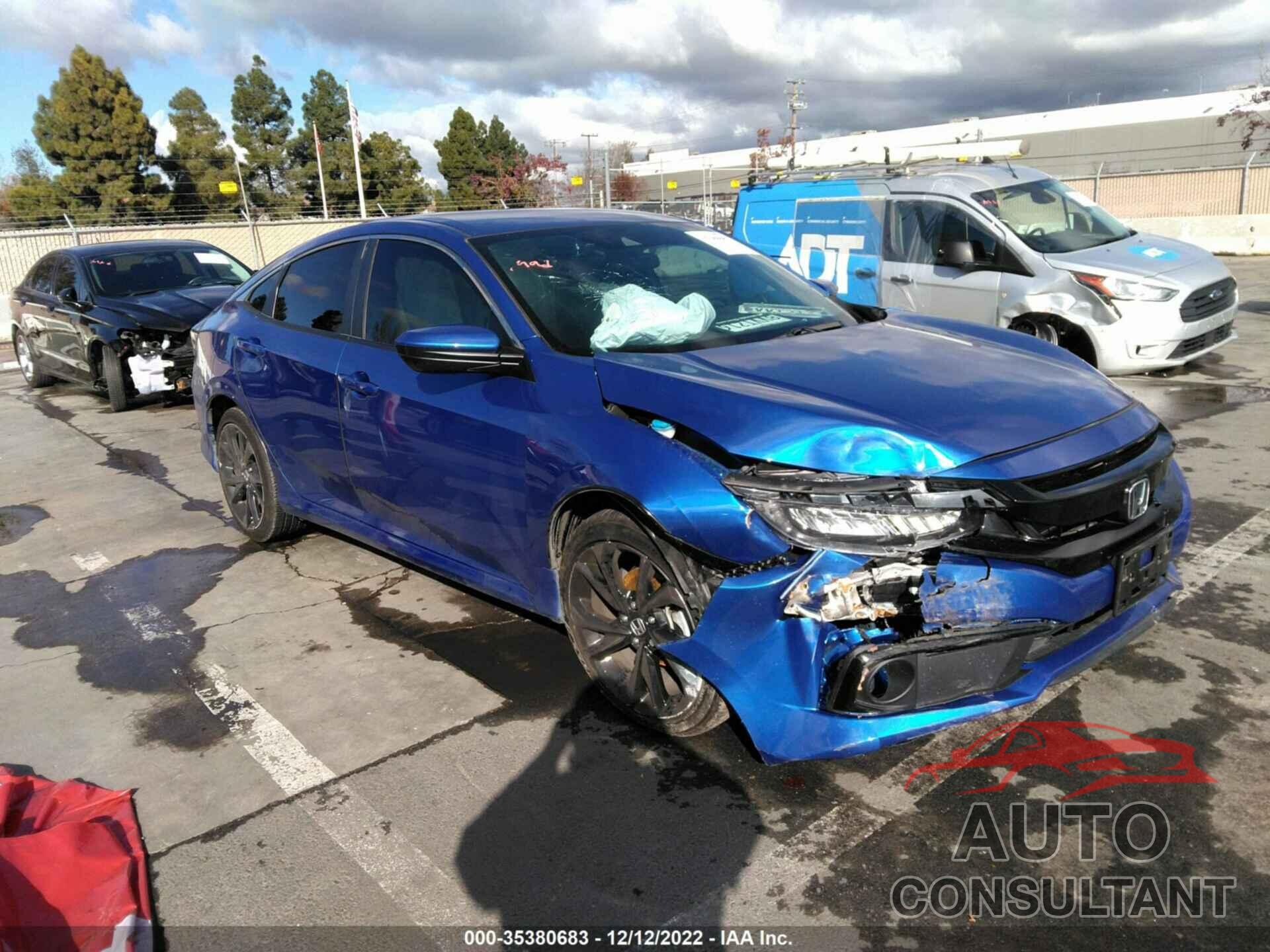 HONDA CIVIC SEDAN 2020 - 19XFC2F80LE214315