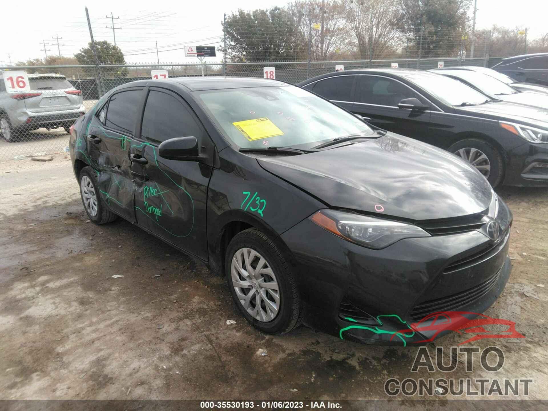 TOYOTA COROLLA 2018 - 5YFBURHE6JP778229
