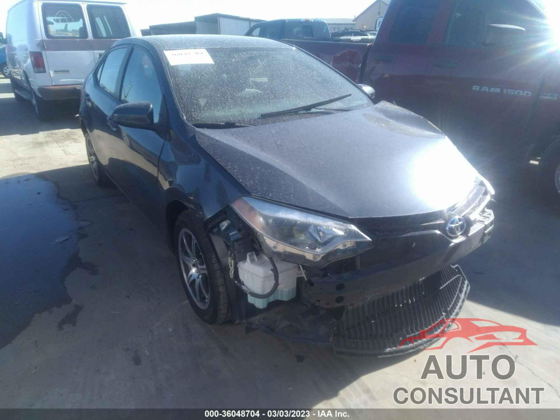 TOYOTA COROLLA 2016 - 2T1BURHE0GC528770