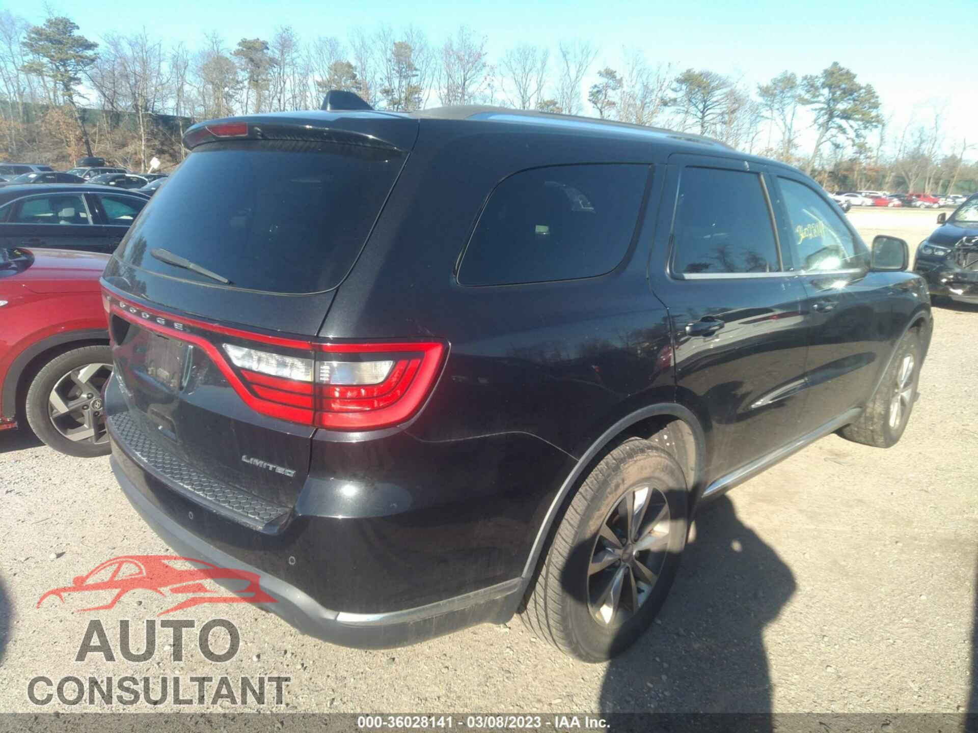 DODGE DURANGO 2016 - 1C4RDJDG4GC301856