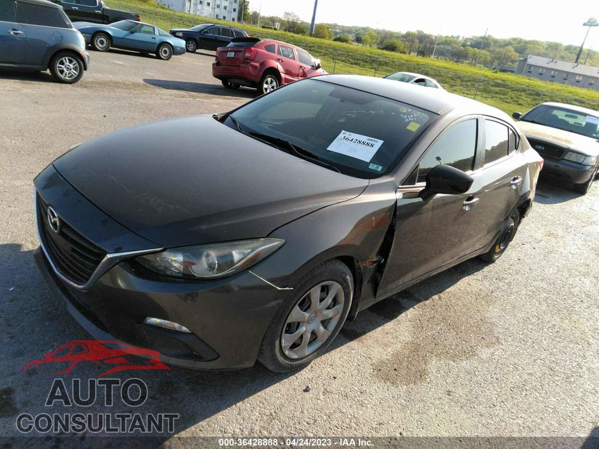 MAZDA MAZDA3 2015 - JM1BM1T79F1237682