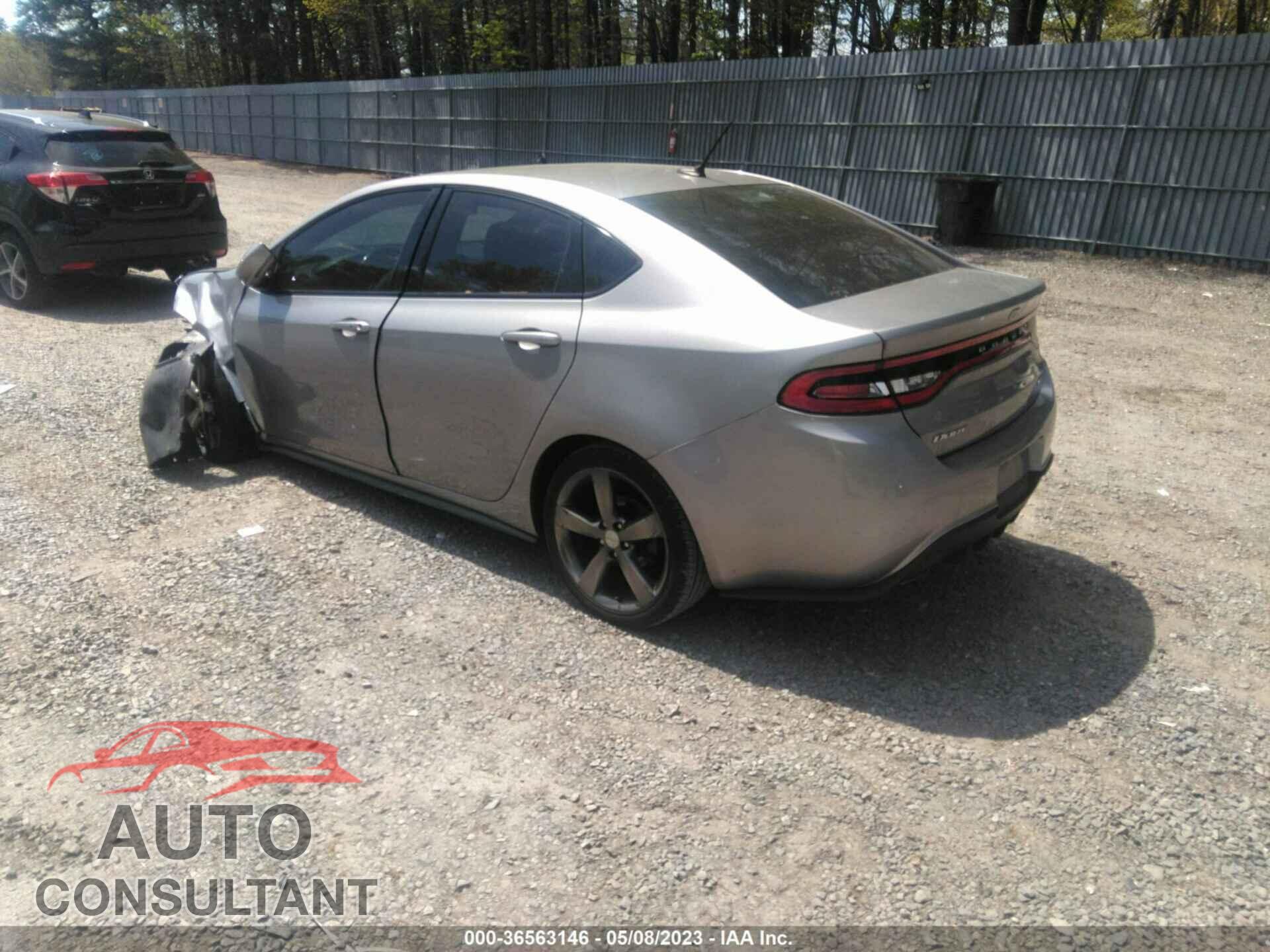 DODGE DART 2015 - 1C3CDFEB8FD123789