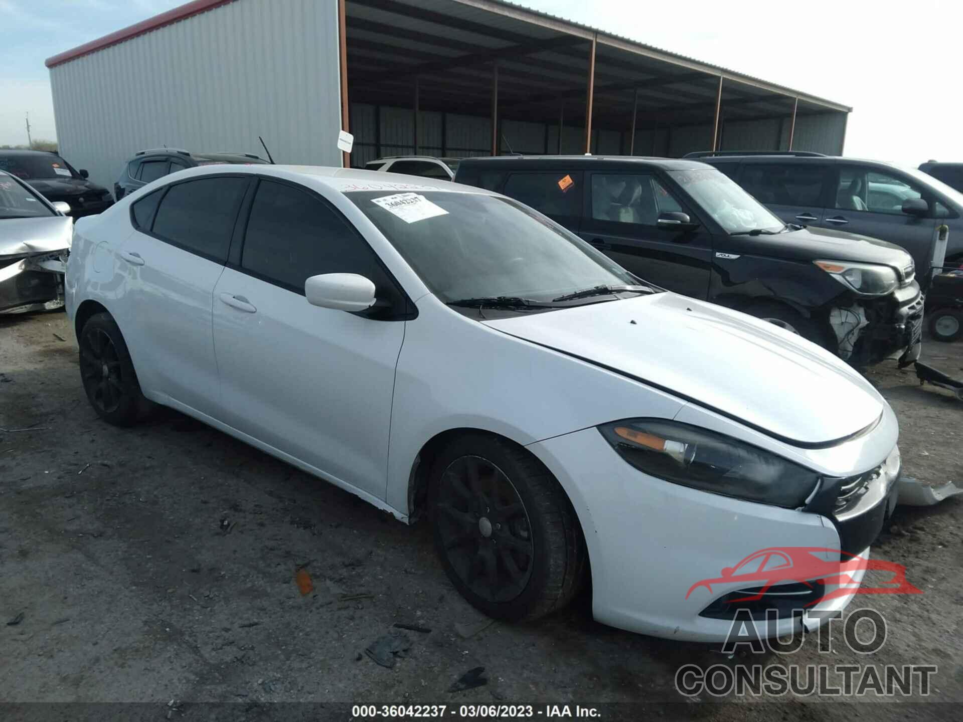 DODGE DART 2015 - 1C3CDFBB2FD116888