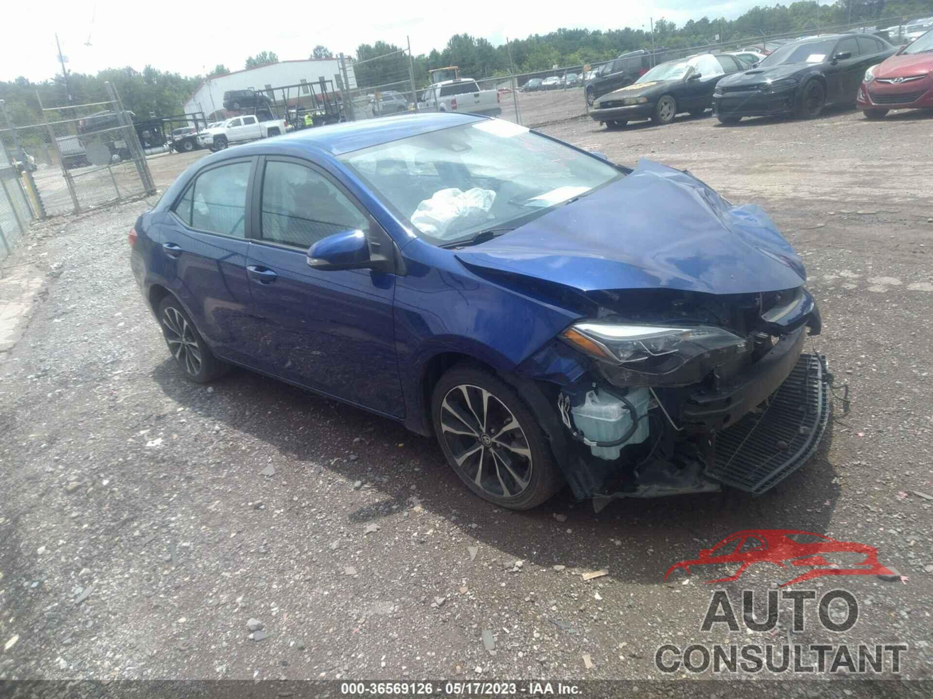 TOYOTA COROLLA 2019 - 2T1BURHE2KC216426
