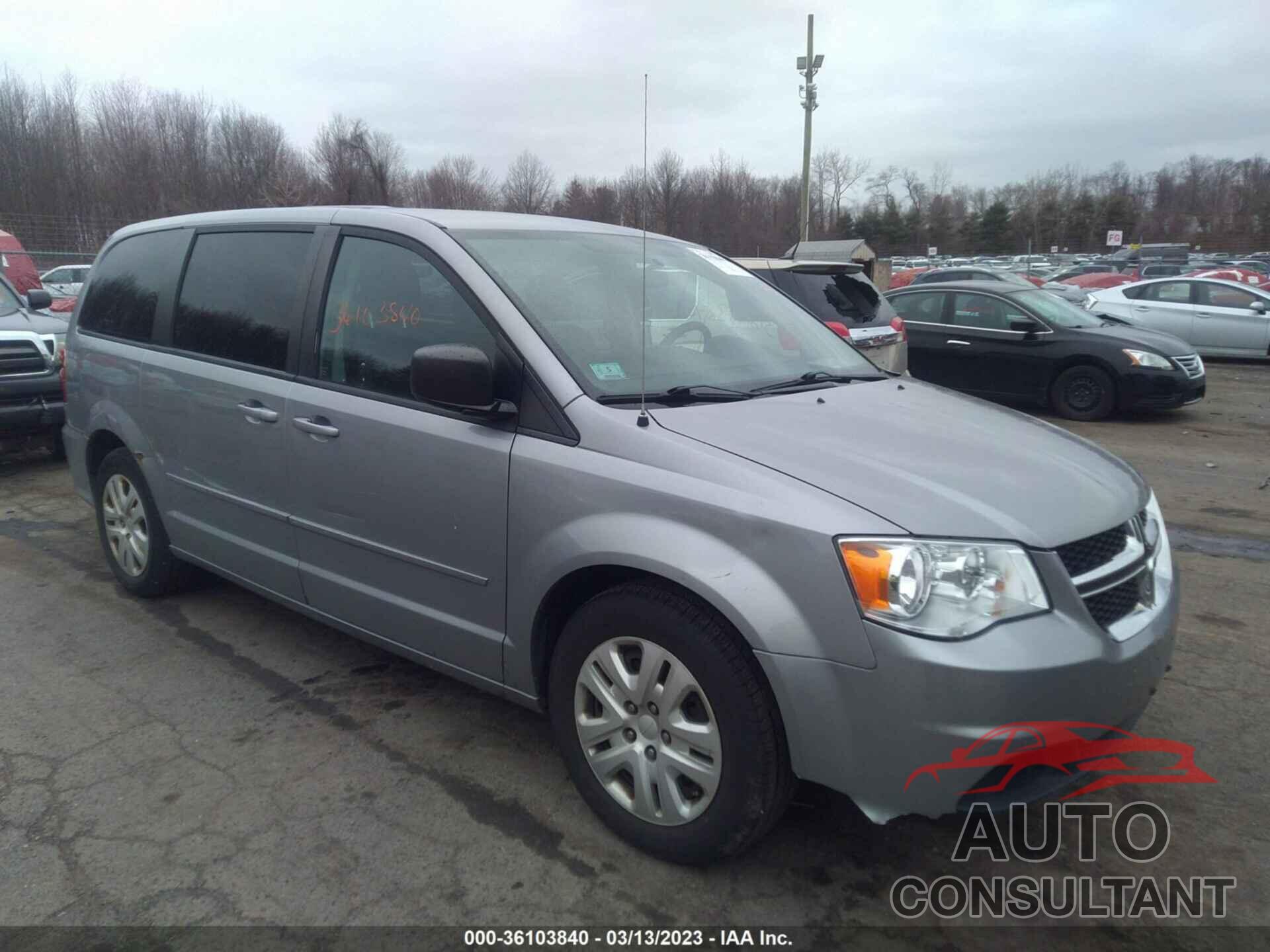 DODGE GRAND CARAVAN 2016 - 2C4RDGBG0GR140306