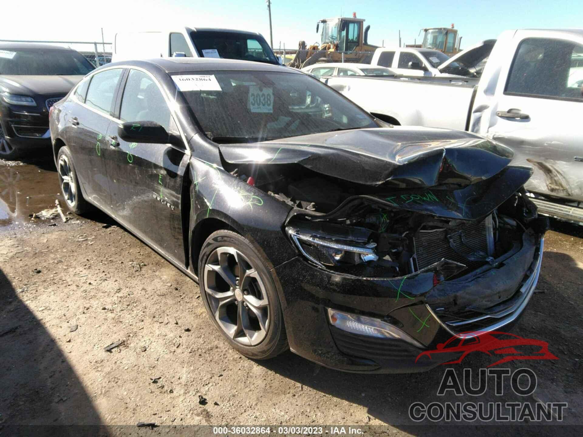 CHEVROLET MALIBU 2021 - 1G1ZD5ST4MF028914