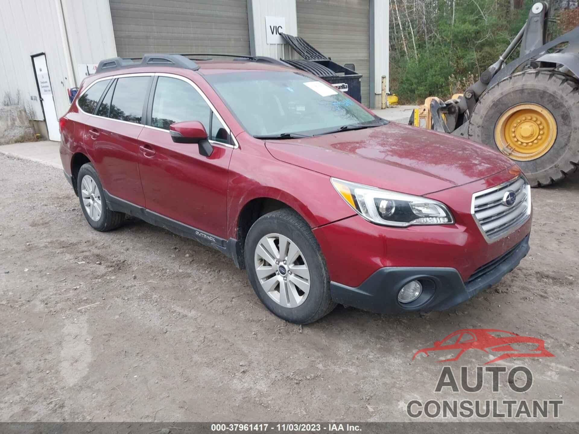 SUBARU OUTBACK 2016 - 4S4BSAFC0G3240566