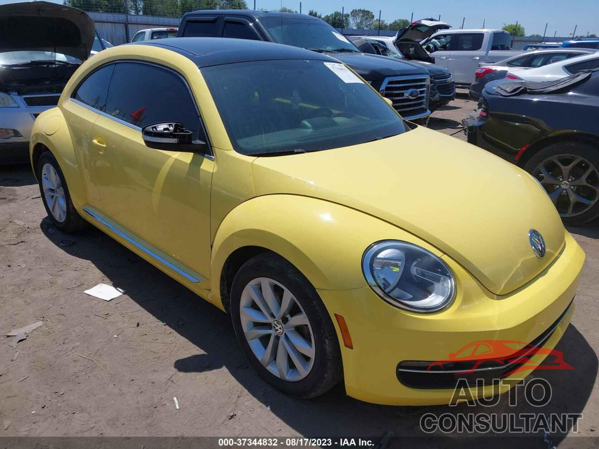 VOLKSWAGEN BEETLE 2014 - 3VWRL7ATXEM655753