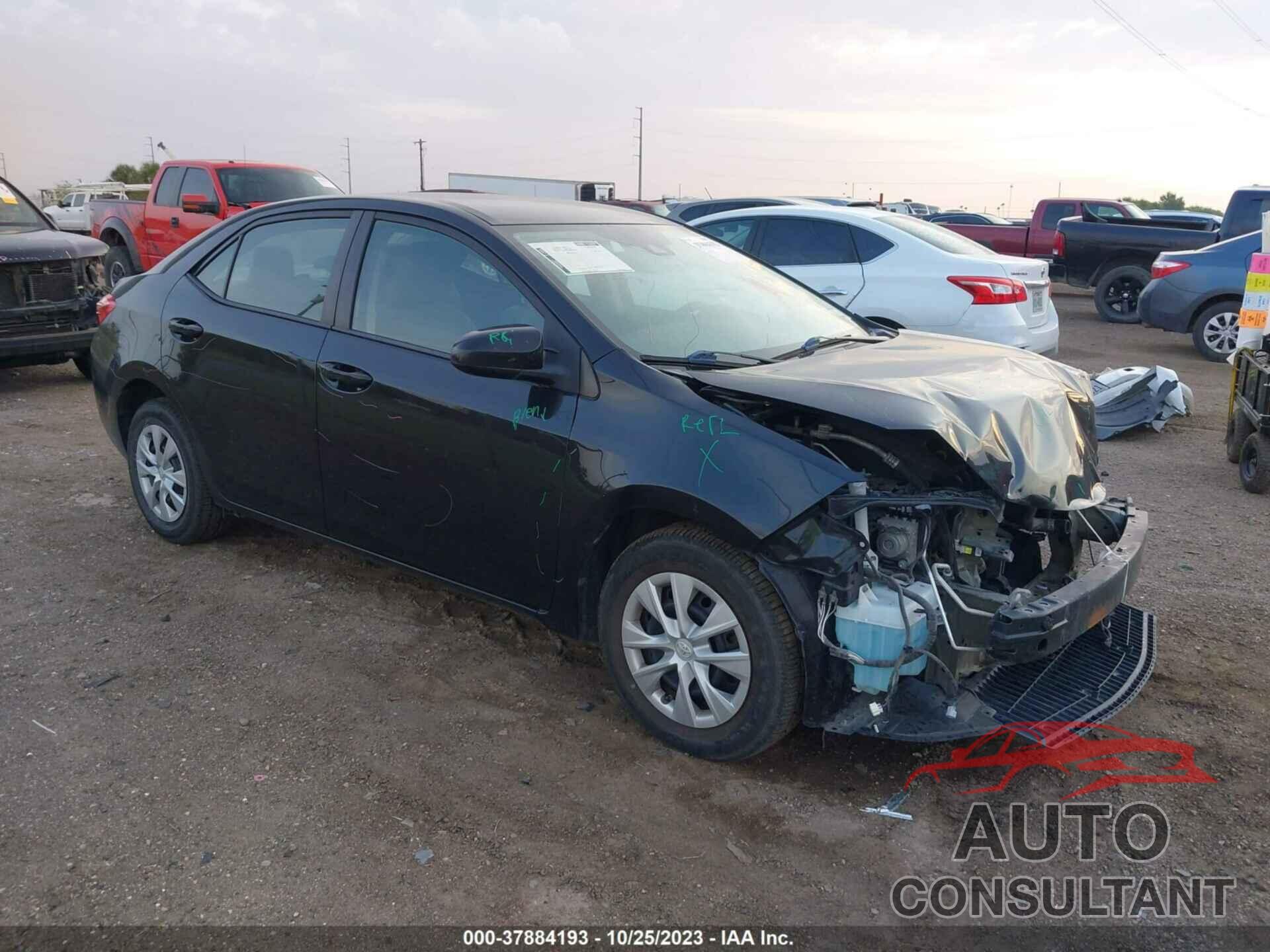 TOYOTA COROLLA 2019 - 5YFBURHE6KP908091