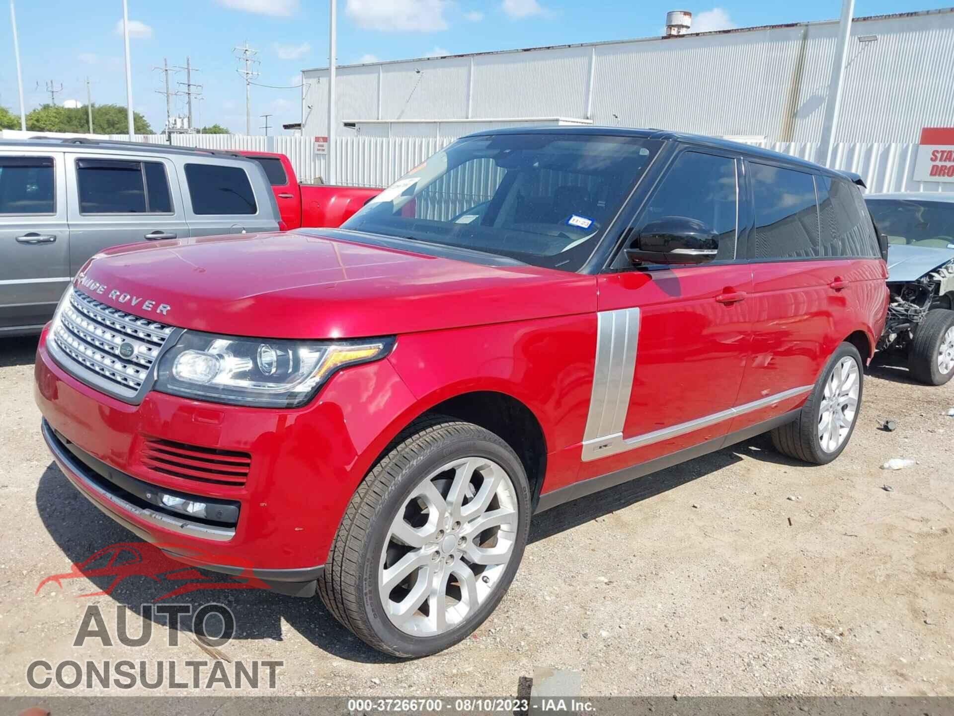 LAND ROVER RANGE ROVER 2015 - SALGS3TFXFA239559