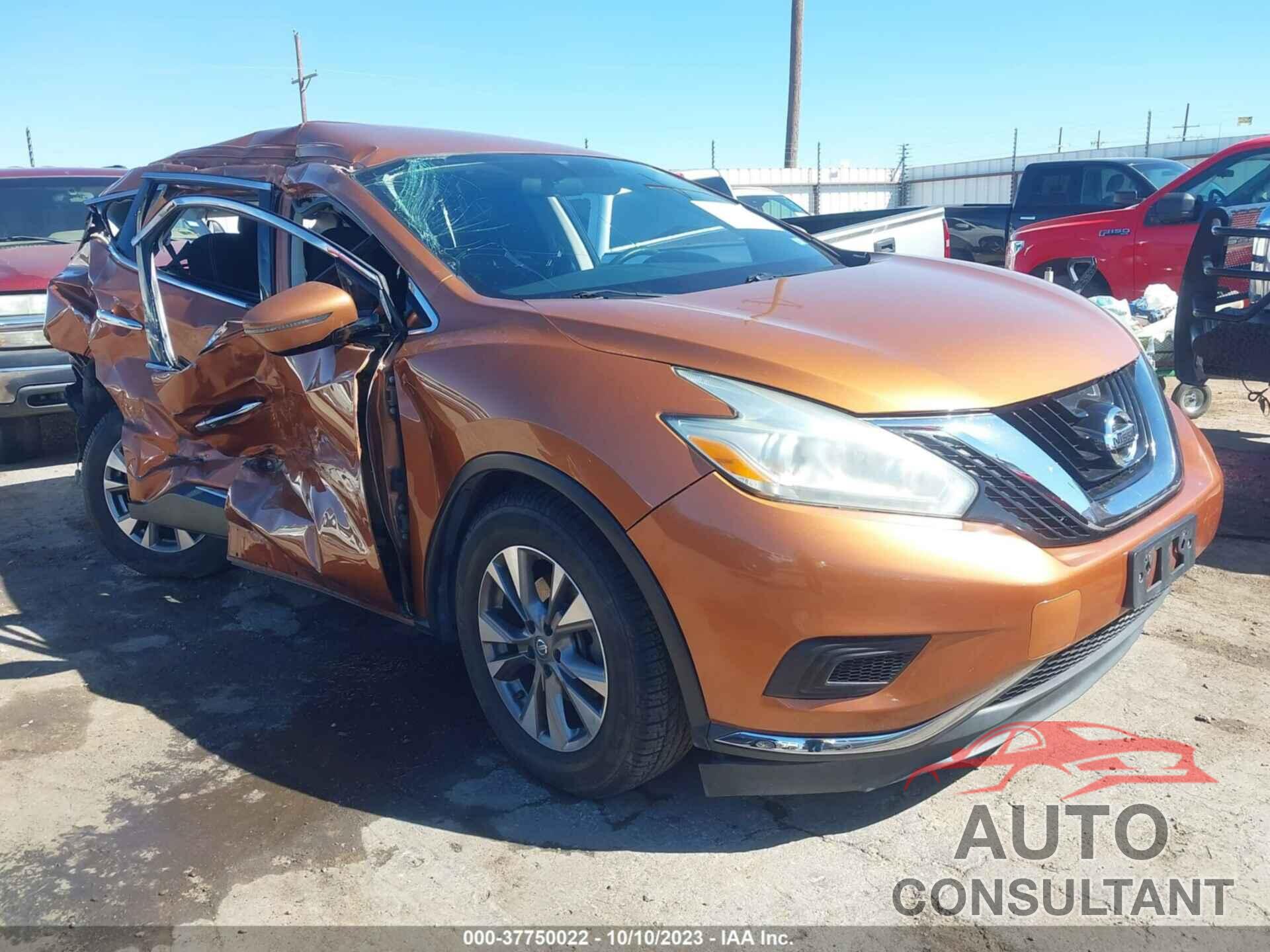 NISSAN MURANO 2016 - 5N1AZ2MG8GN123406