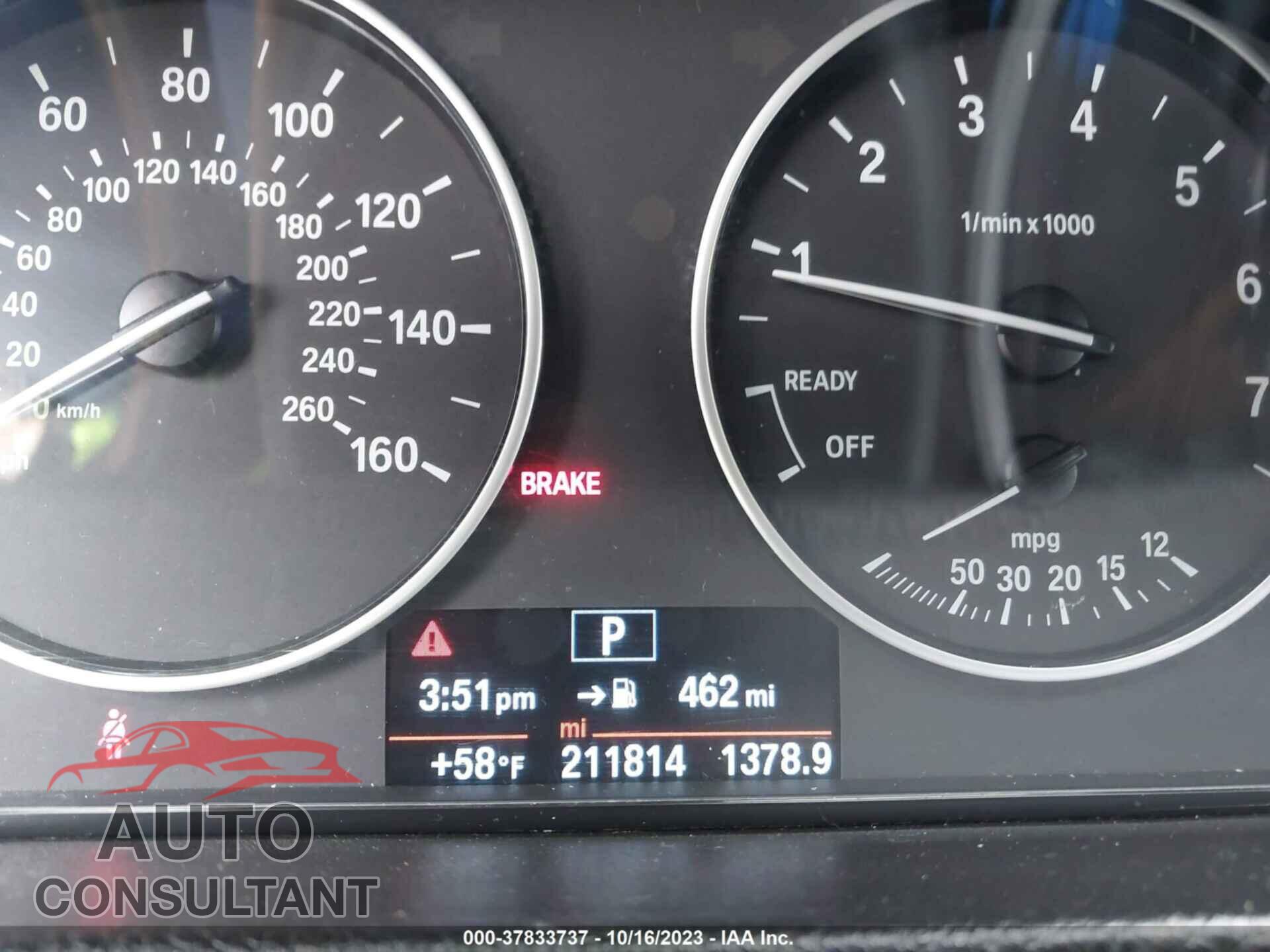 BMW 320I 2015 - WBA3B1G52FNT04678
