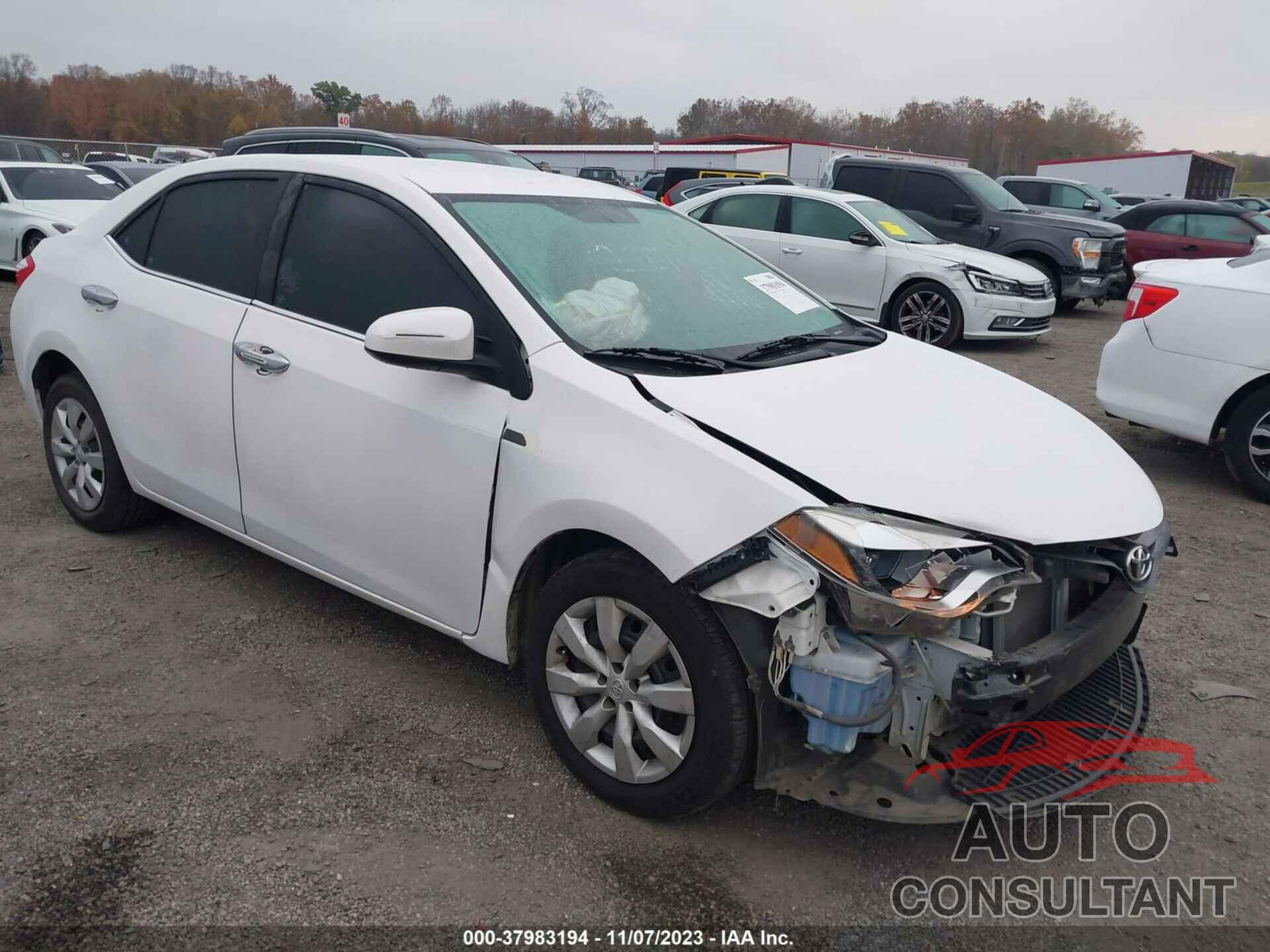TOYOTA COROLLA 2016 - 2T1BURHE9GC489547
