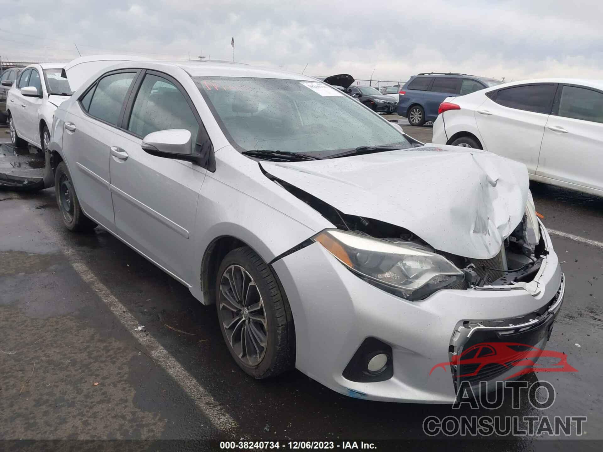 TOYOTA COROLLA 2016 - 2T1BURHE6GC580825