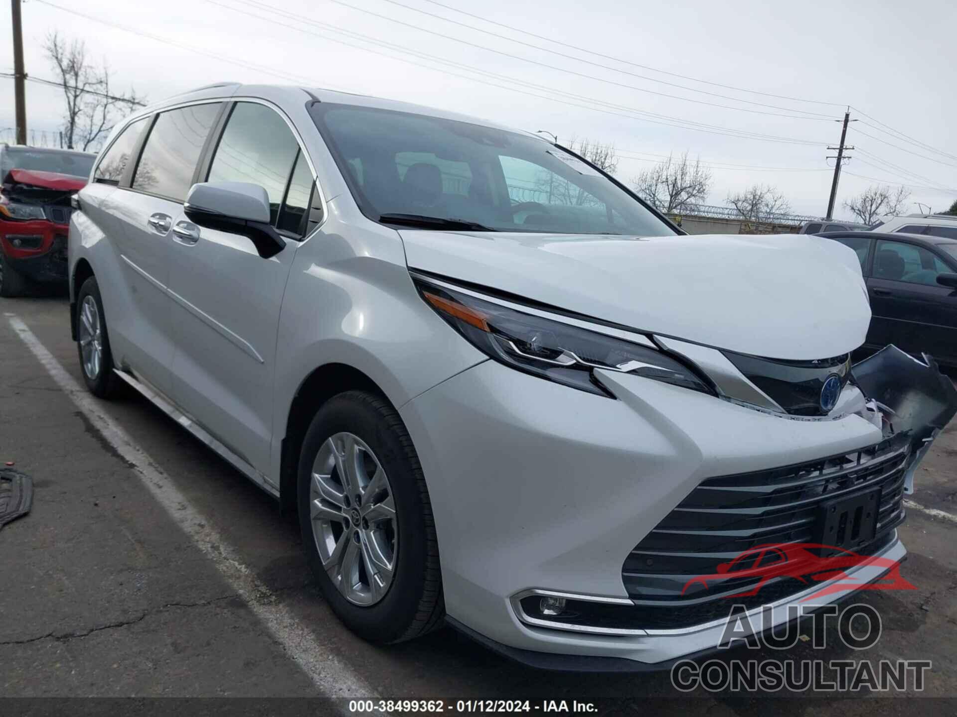 TOYOTA SIENNA 2024 - 5TDESKFC4RS111691