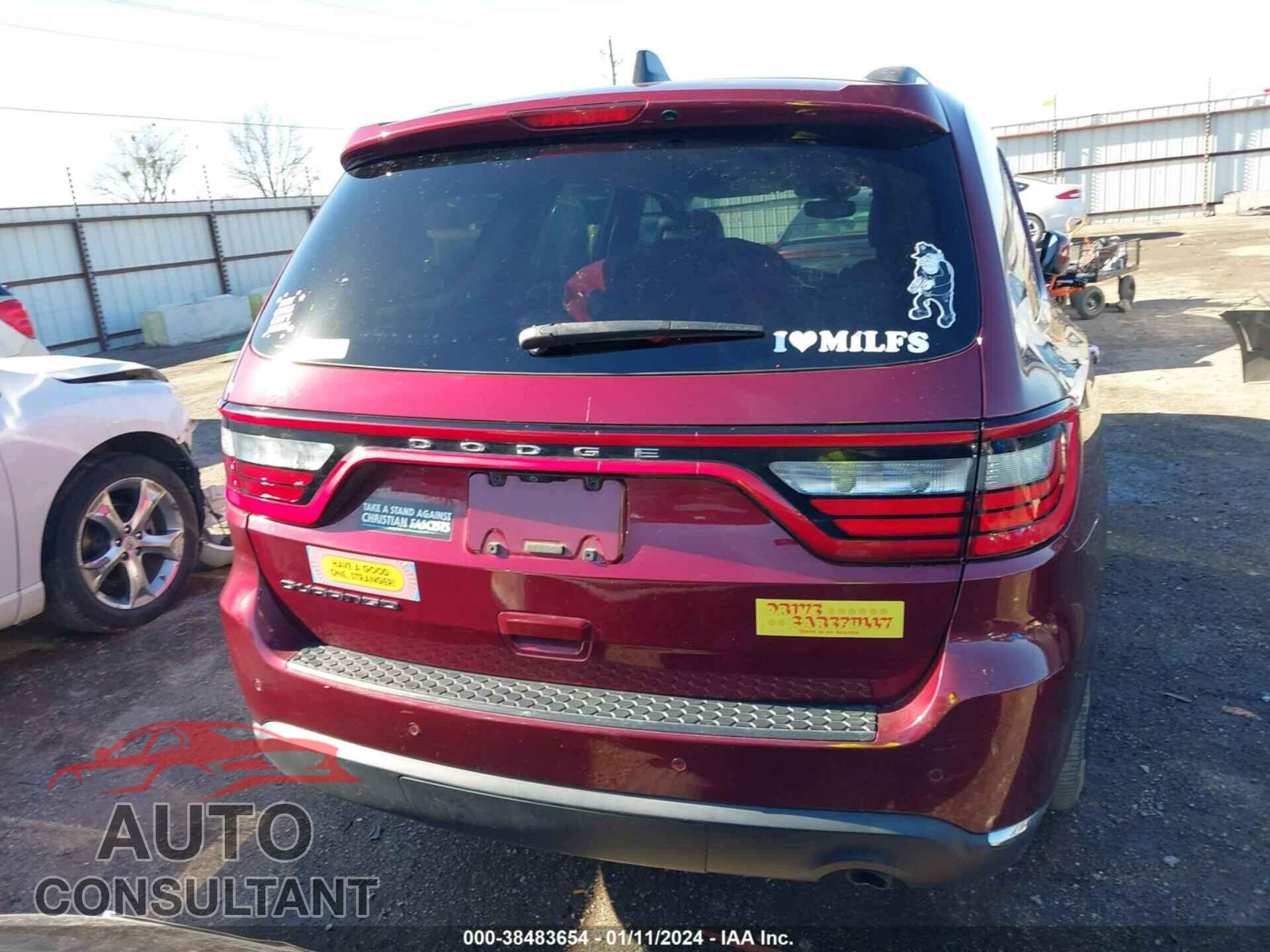 DODGE DURANGO 2019 - 1C4RDHAG7KC779663
