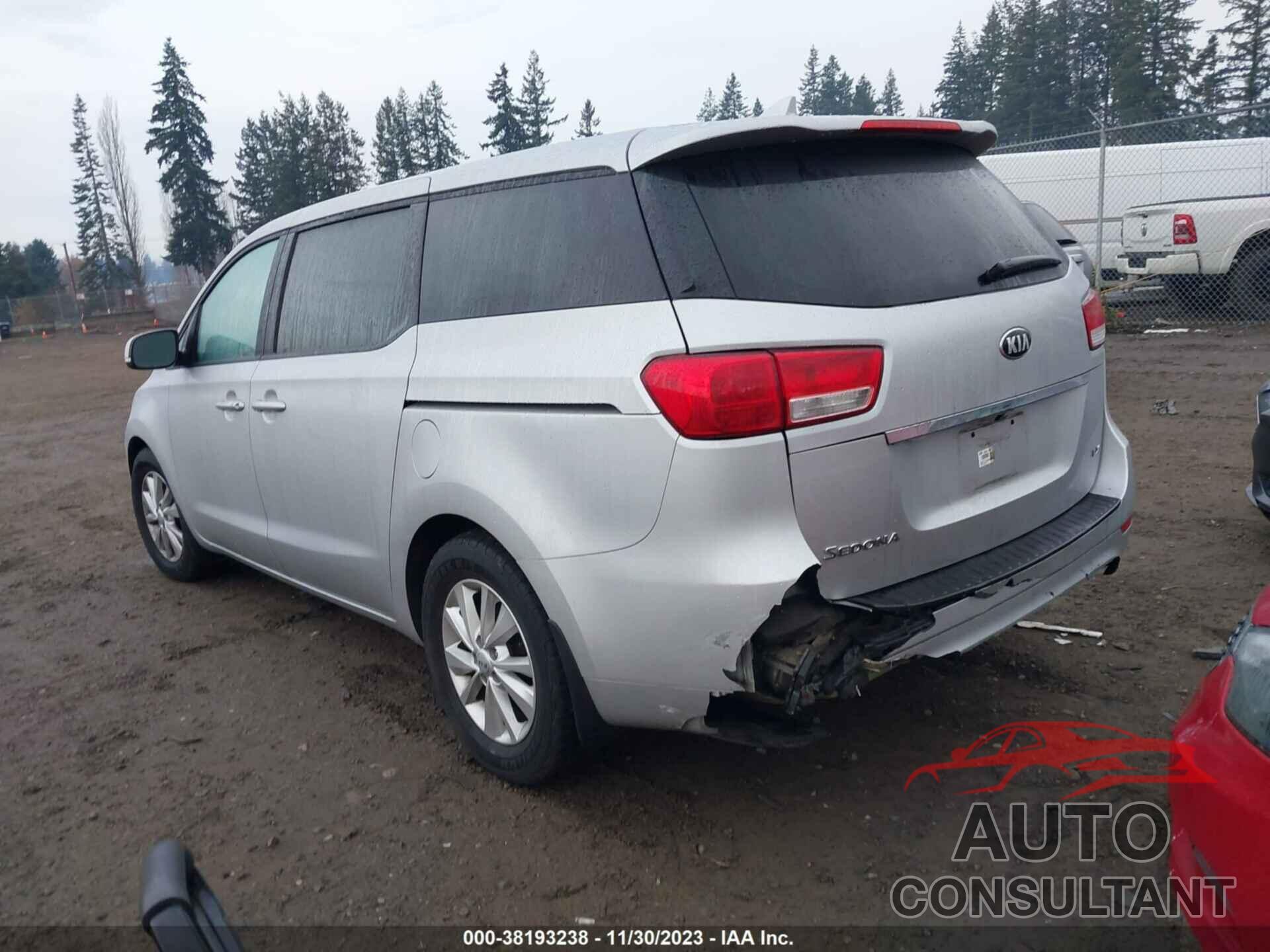 KIA SEDONA 2018 - KNDMB5C19J6365756