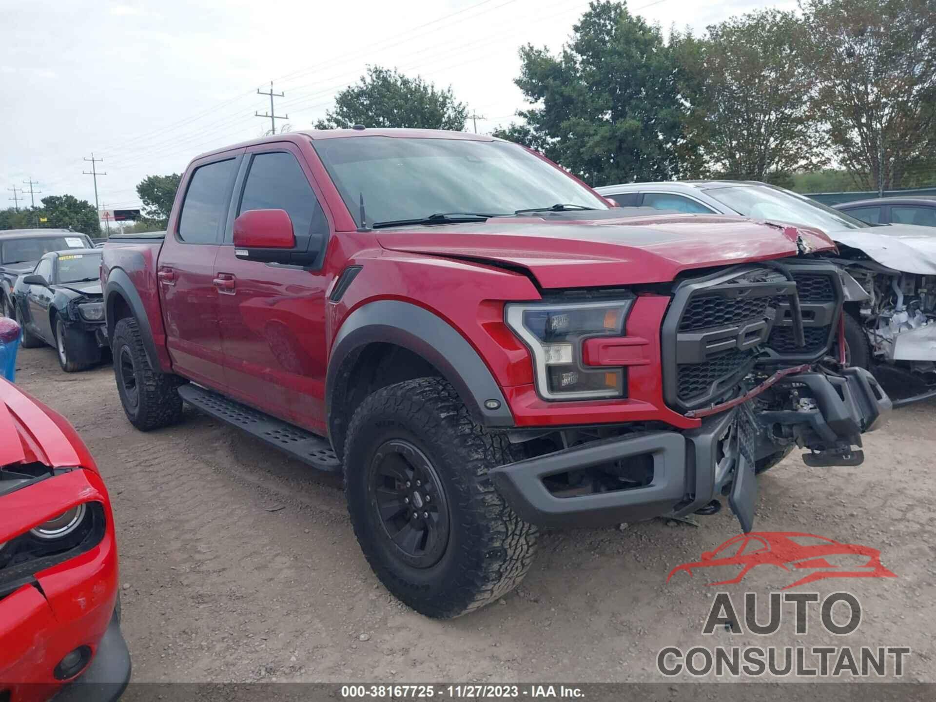 FORD F150 2018 - 1FTFW1RG9JFD00035