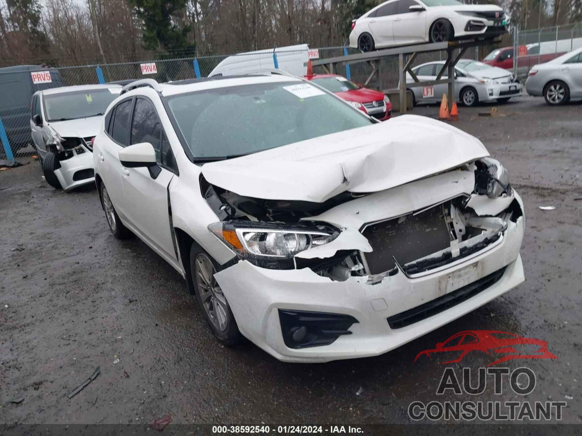 SUBARU IMPREZA 2017 - 4S3GTAD68H3733613