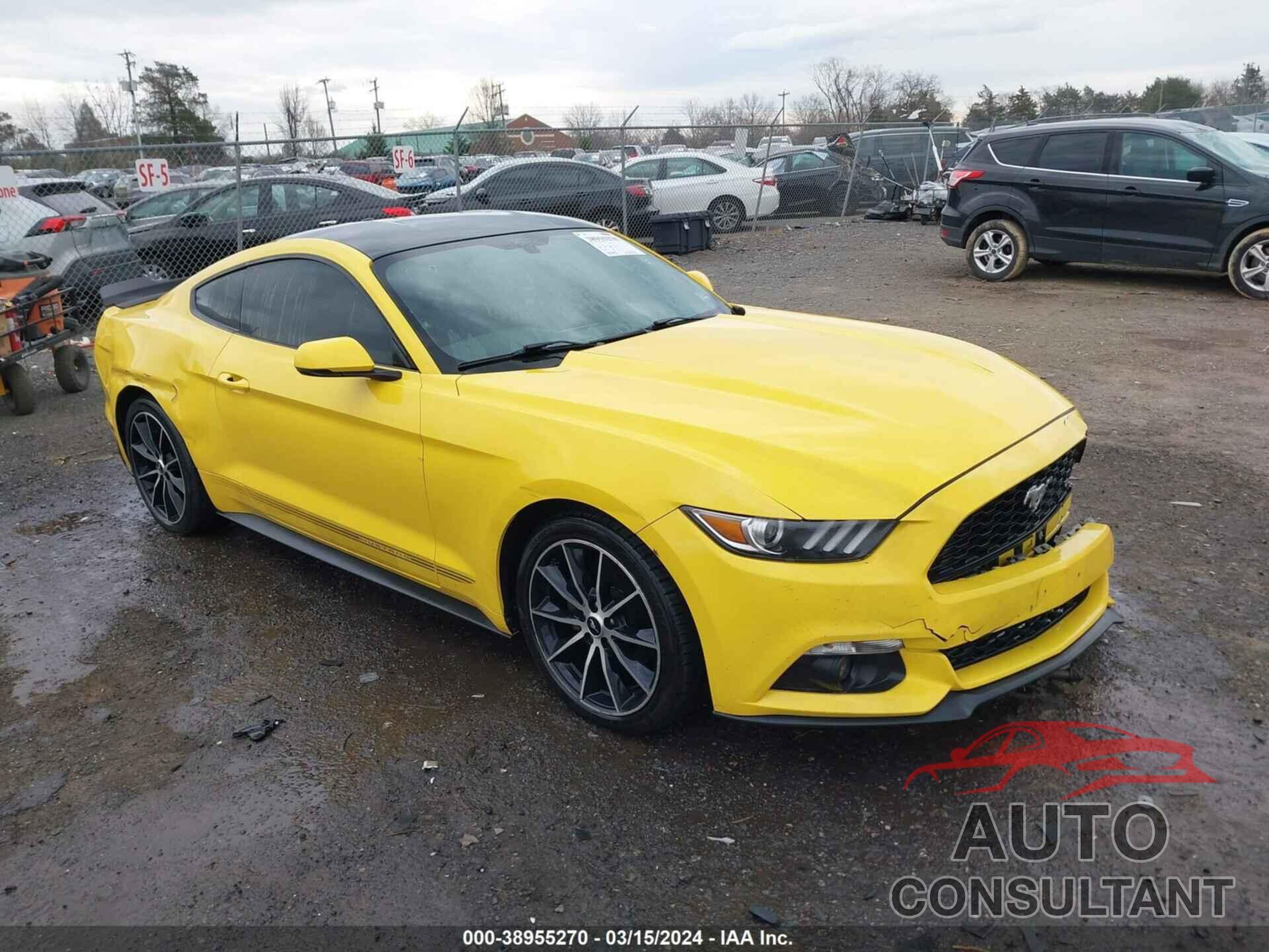 FORD MUSTANG 2017 - 1FA6P8TH4H5289264