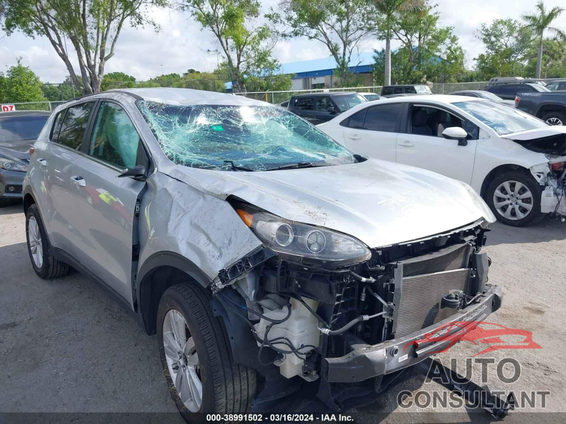 KIA SPORTAGE 2019 - KNDPM3AC9K7542575