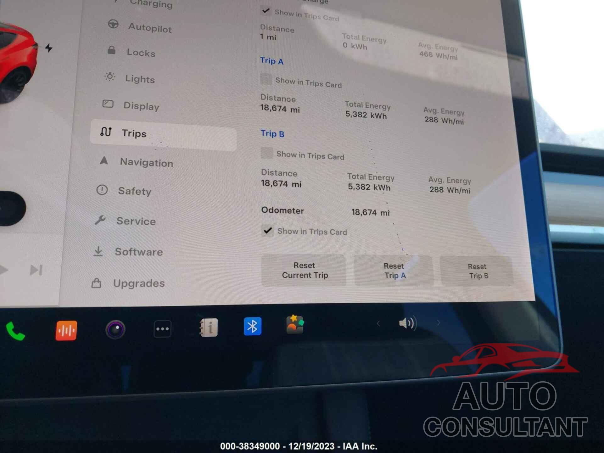 TESLA MODEL Y 2021 - 5YJYGAEE7MF262159