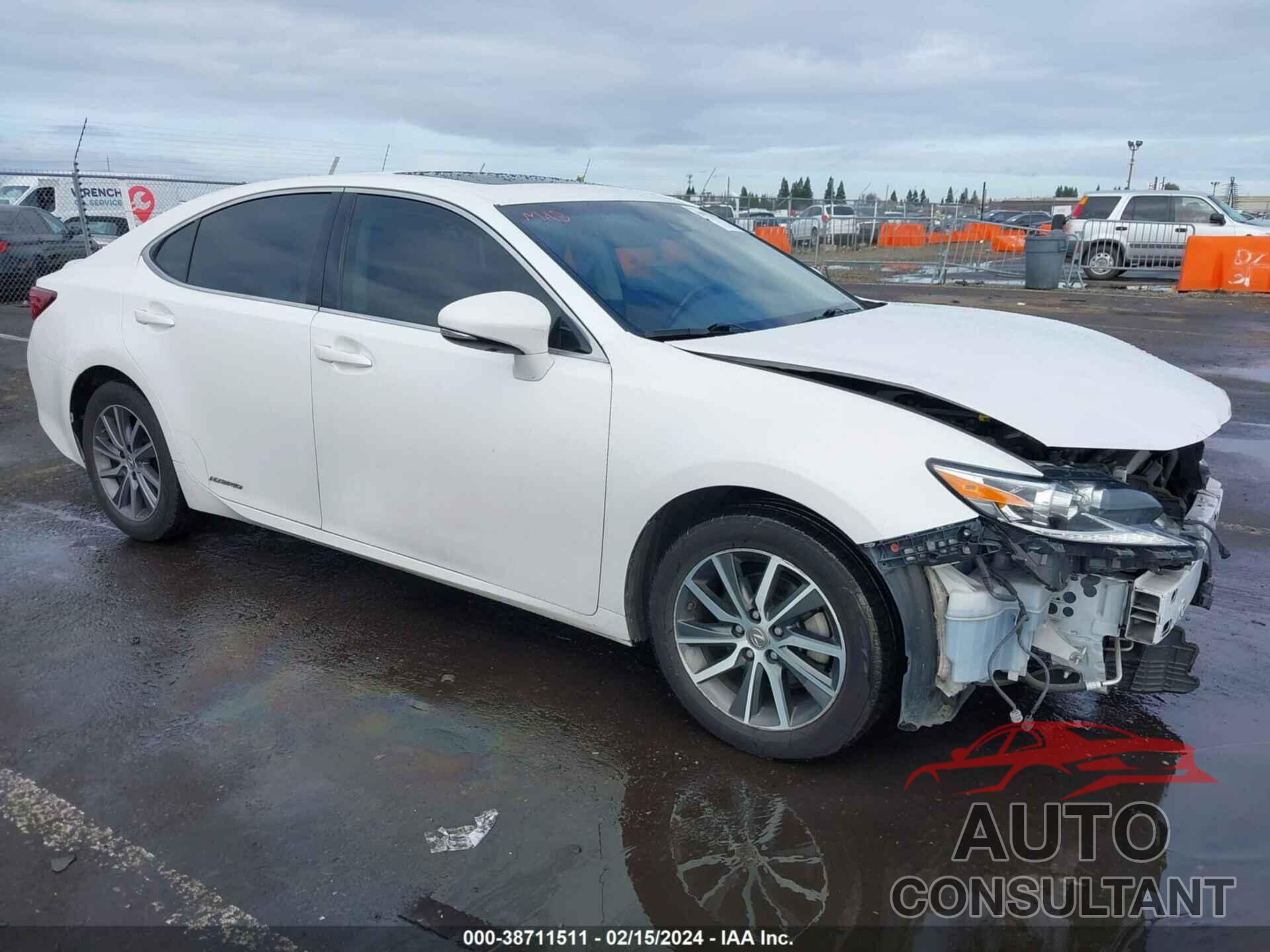 LEXUS ES 300H 2017 - JTHBW1GG2H2139478