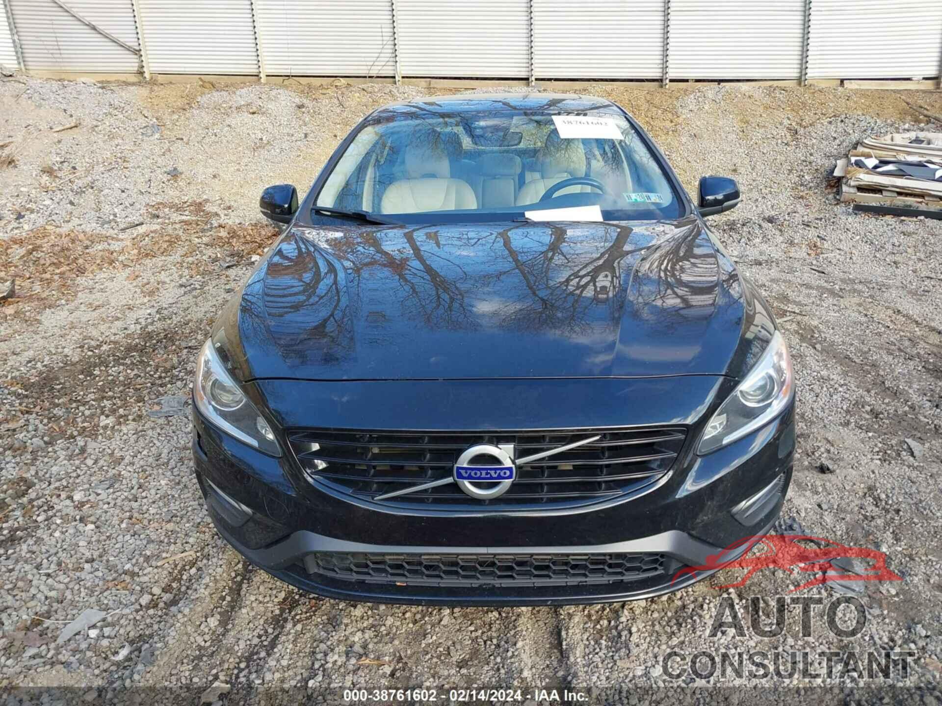 VOLVO S60 2017 - YV126MFL4H2430513