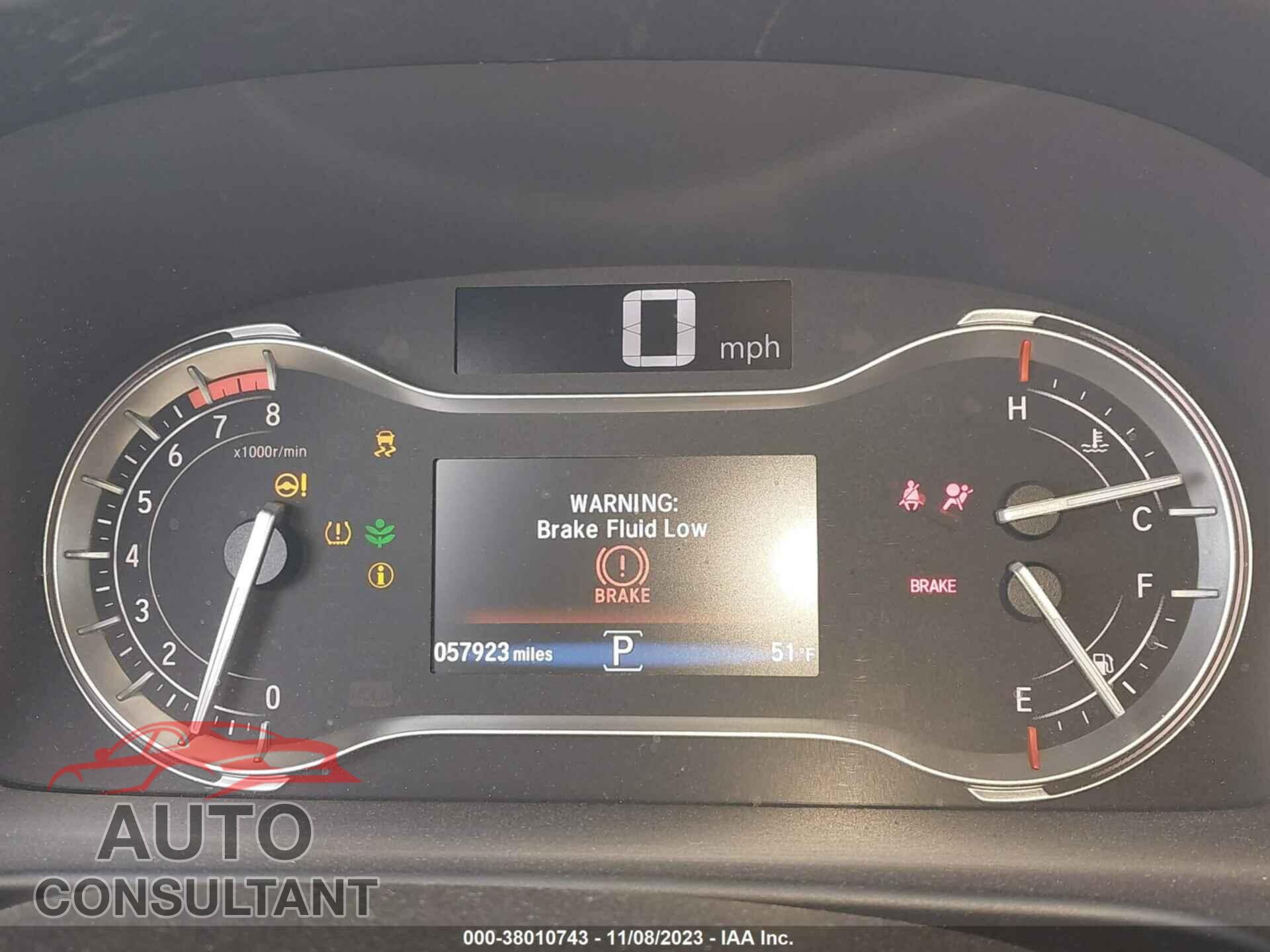 HONDA RIDGELINE 2017 - 5FPYK3F68HB011021