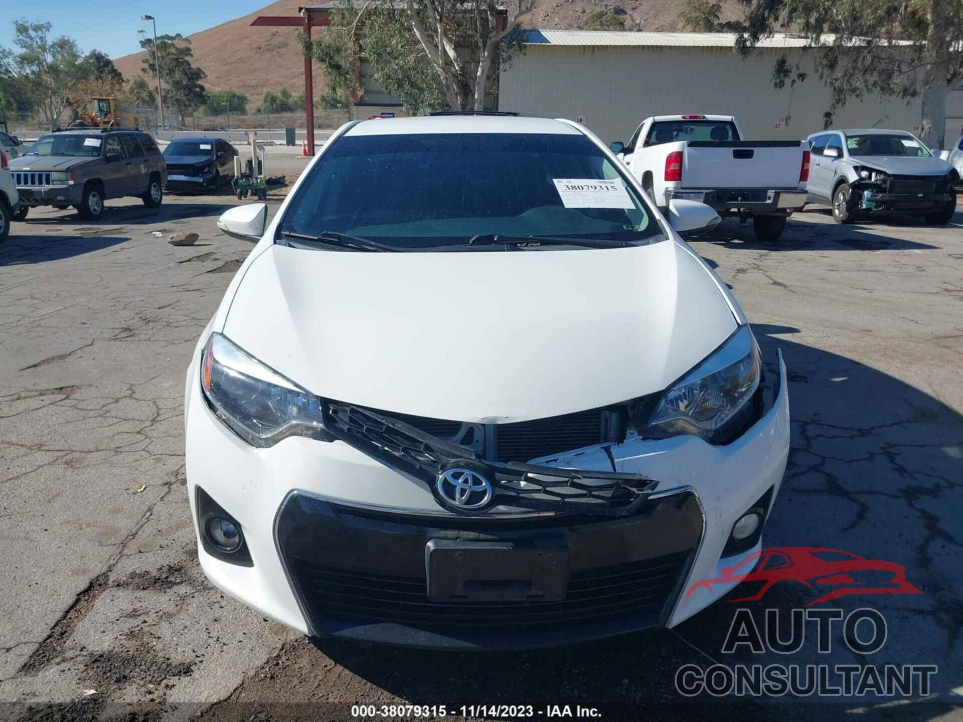 TOYOTA COROLLA 2016 - 5YFBURHEXGP463278