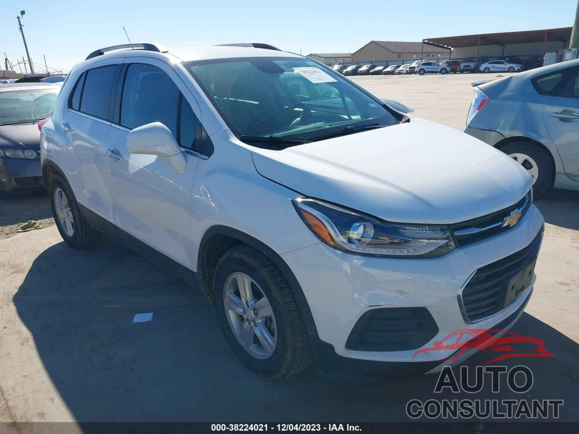 CHEVROLET TRAX 2019 - KL7CJLSB1KB934473