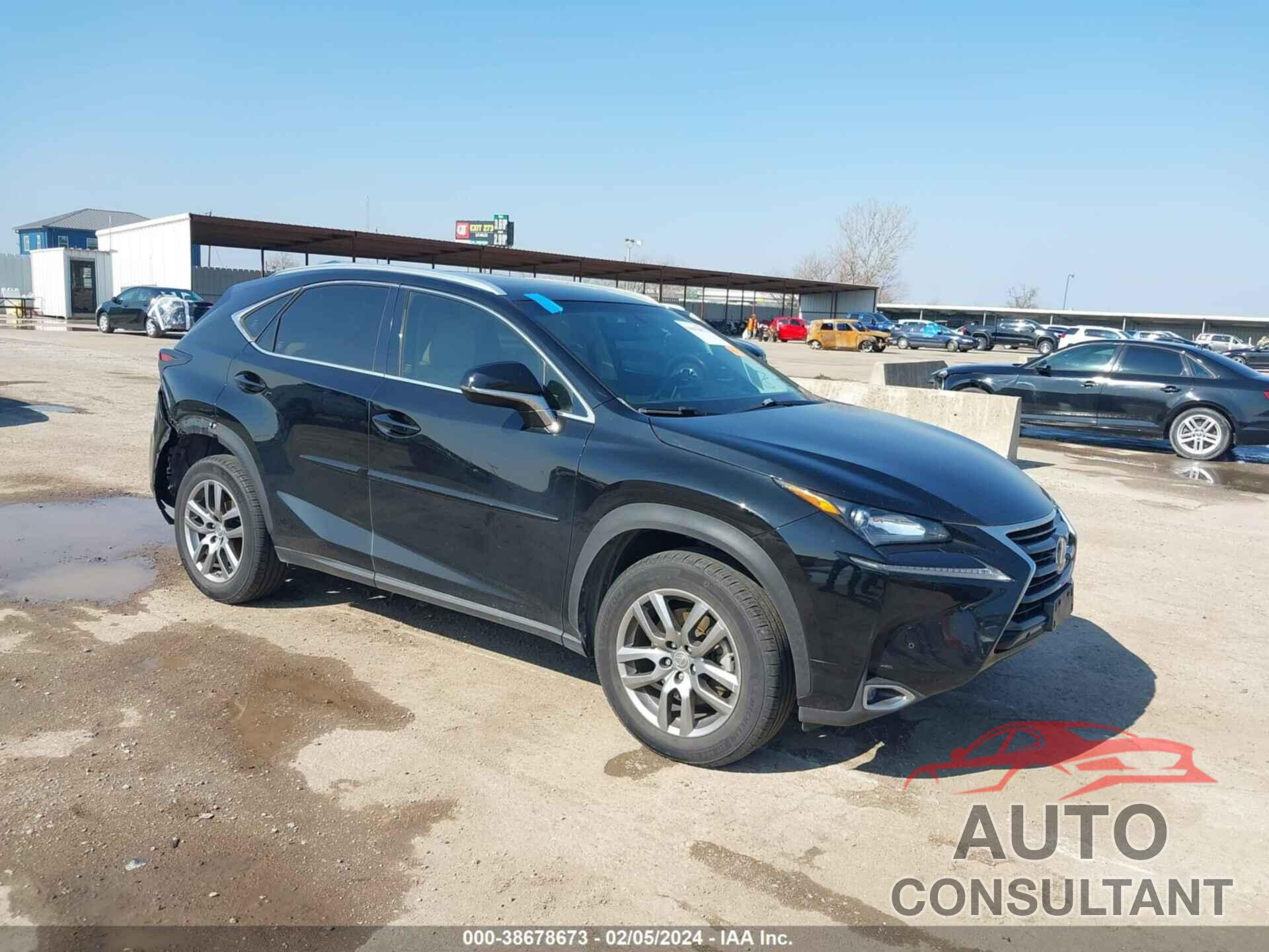 LEXUS NX 200T 2016 - JTJYARBZ9G2047782