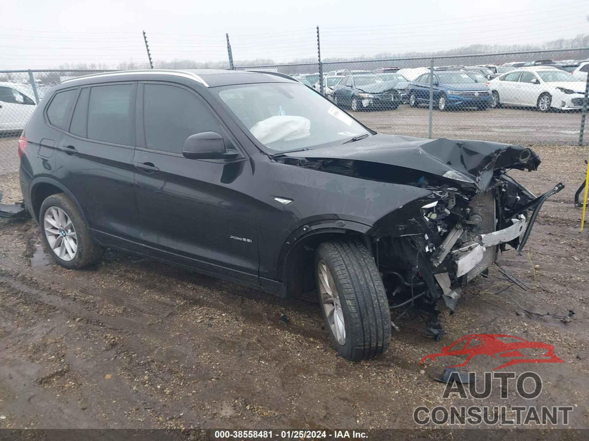 BMW X3 2016 - 5UXWX9C51G0D85940