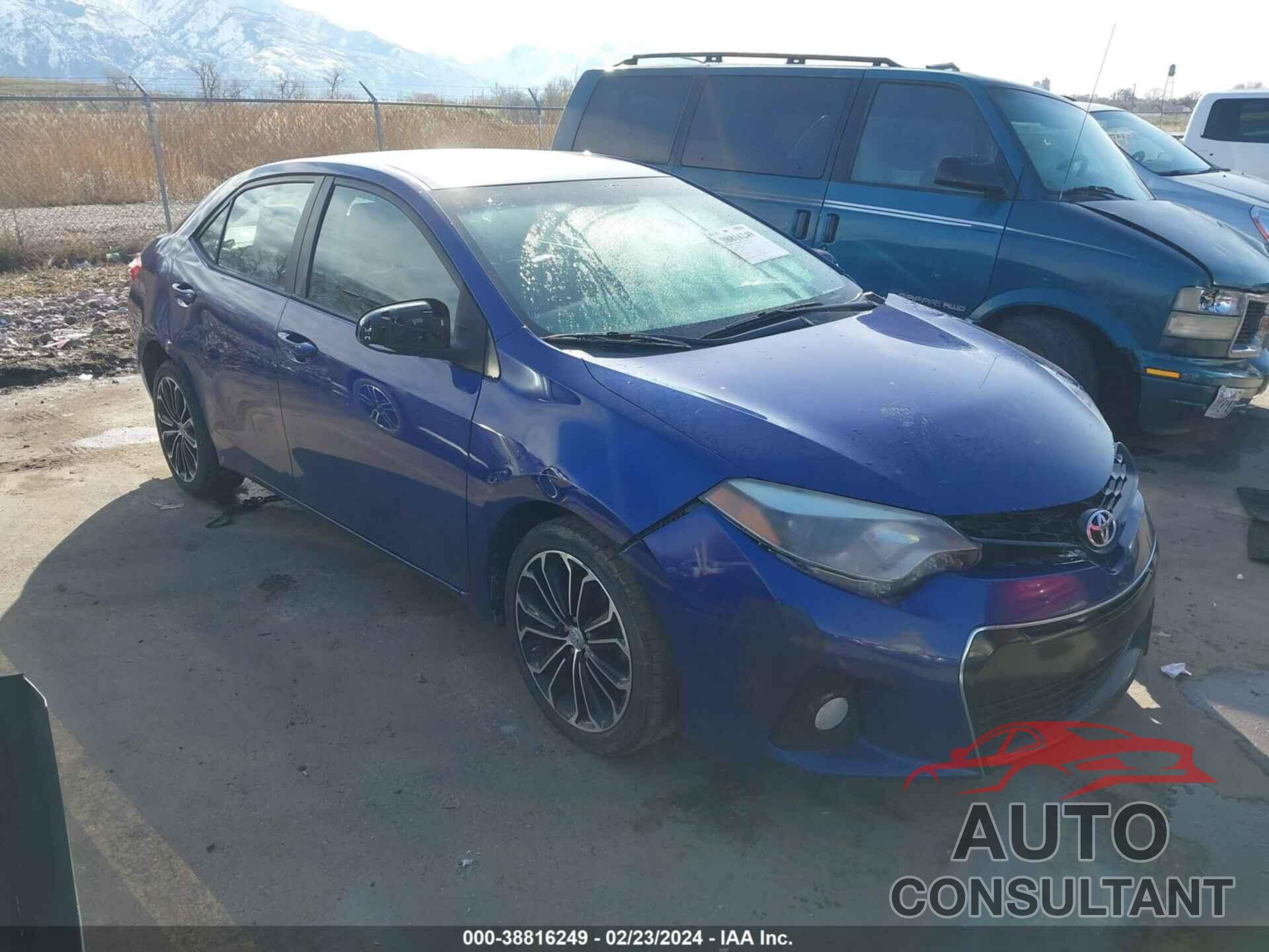 TOYOTA COROLLA 2016 - 2T1BURHE8GC696981