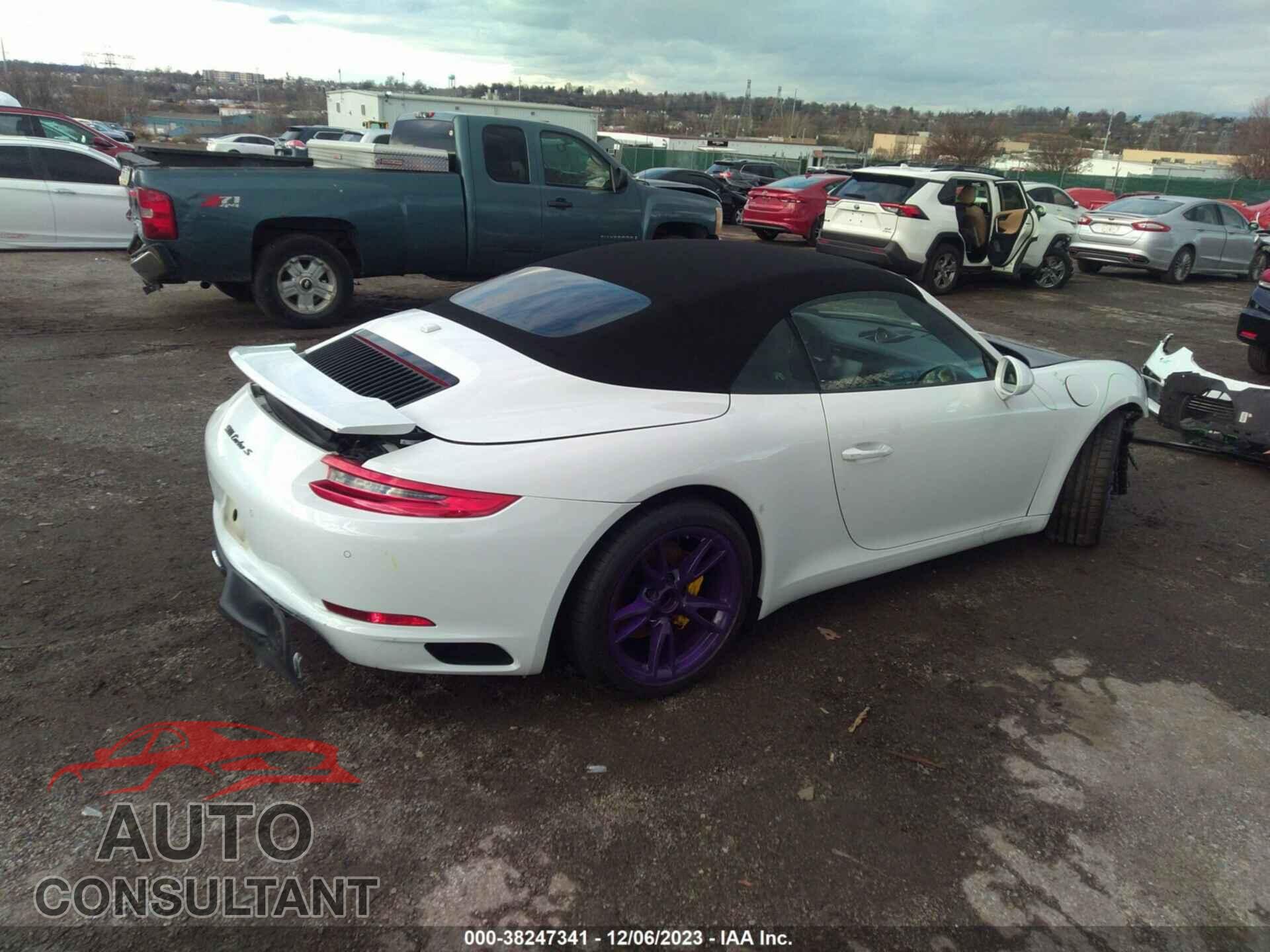 PORSCHE 911 2017 - WP0CB2A97HS155810