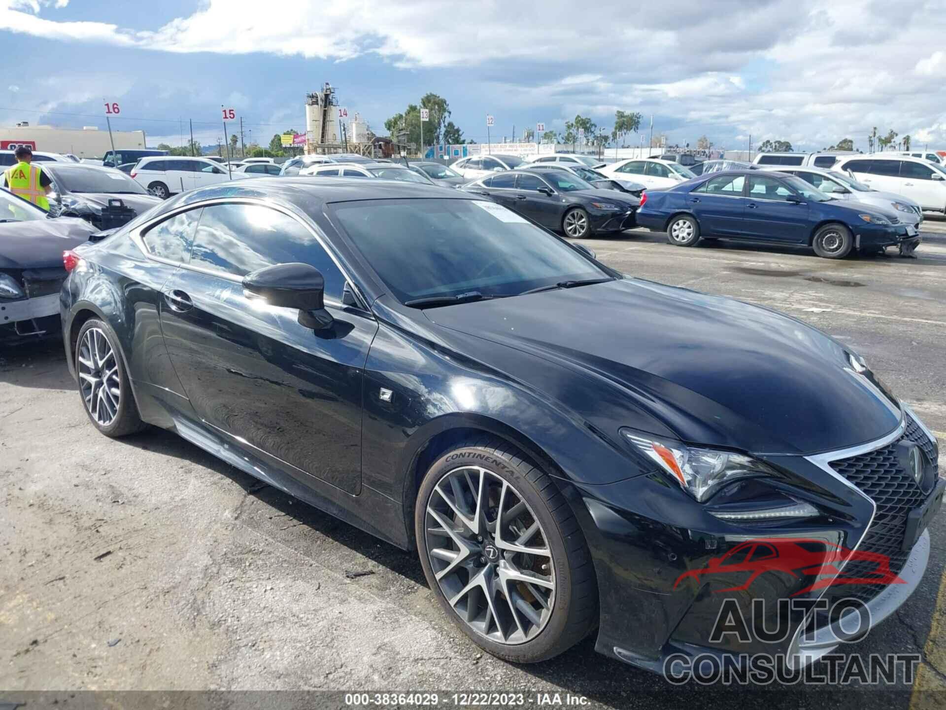 LEXUS RC 350 2016 - JTHHE5BCXG5014816