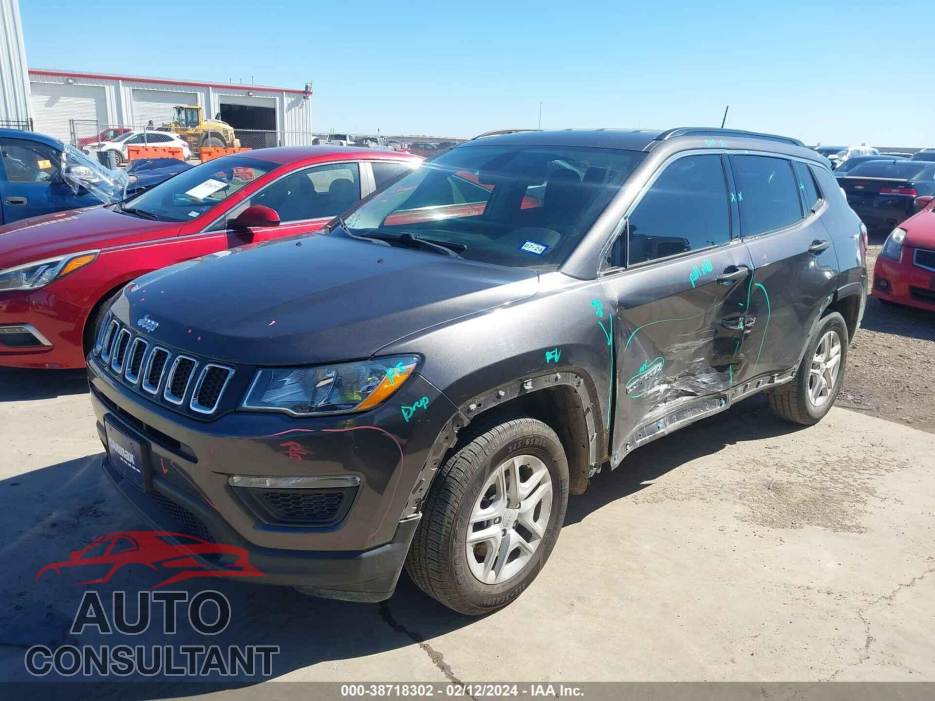 JEEP COMPASS 2020 - 3C4NJCAB7LT162199